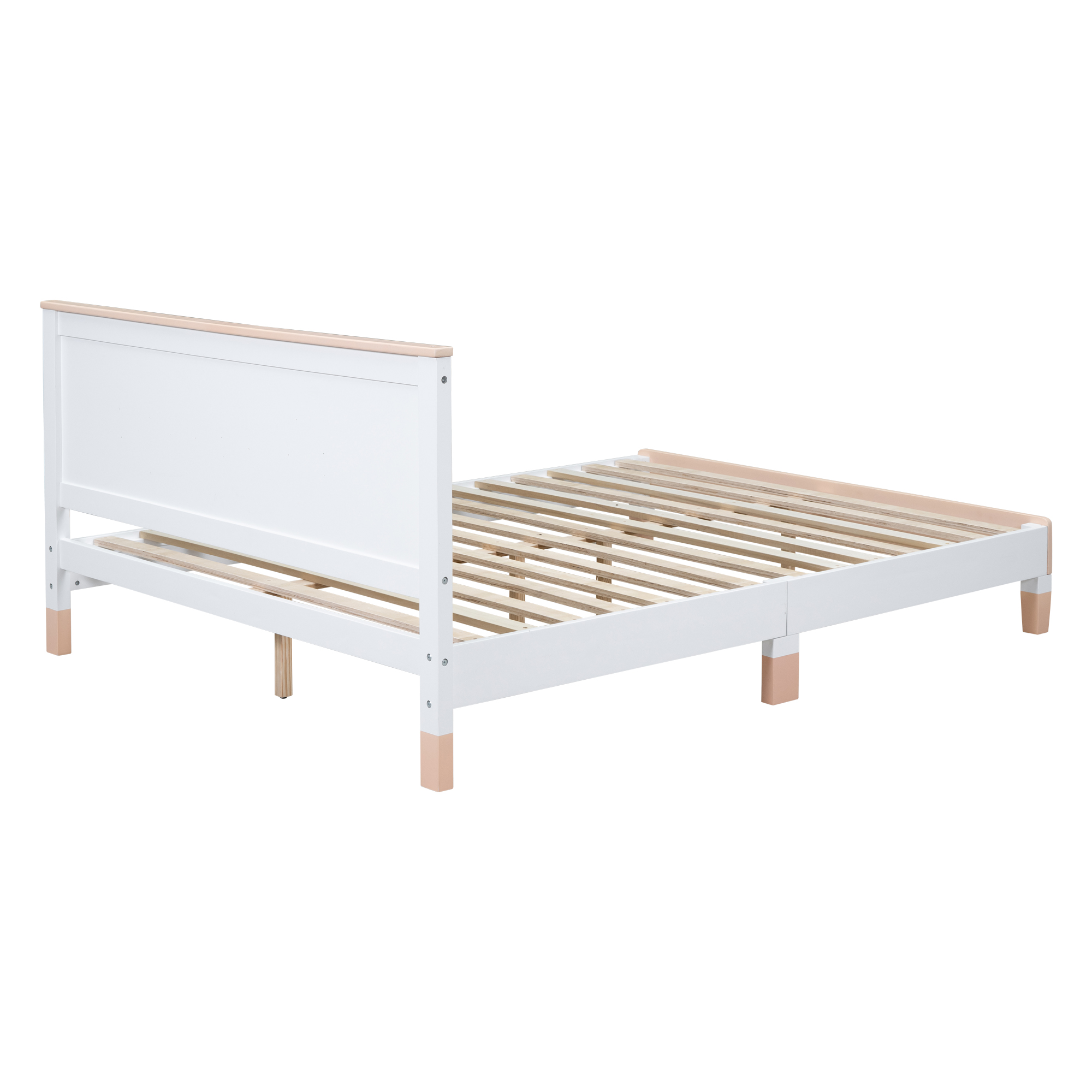 Queen size Wooden Bow Bed