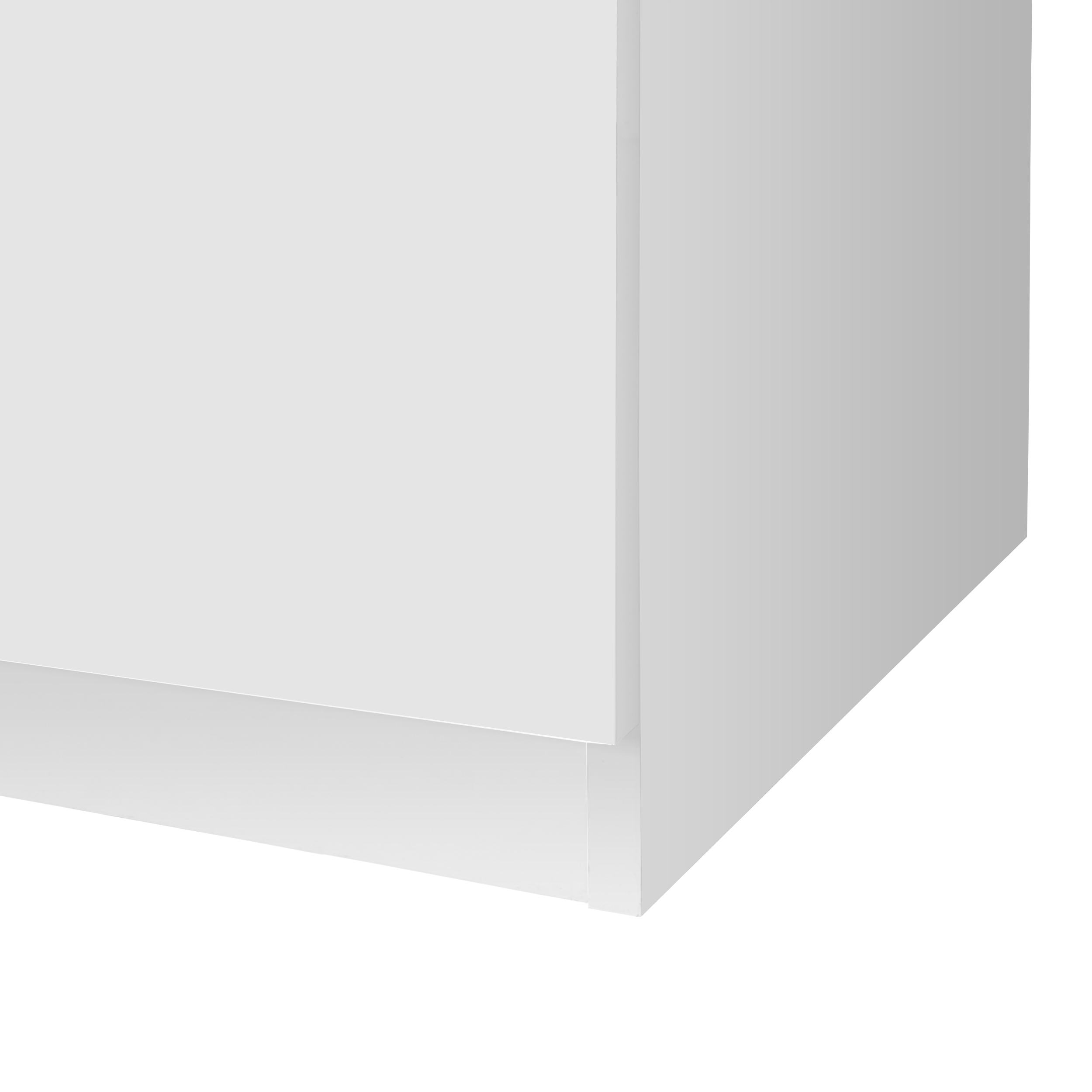 Large Spaces Shoe Cabinet High Glossy White Color with Led Light have moveable Shelves