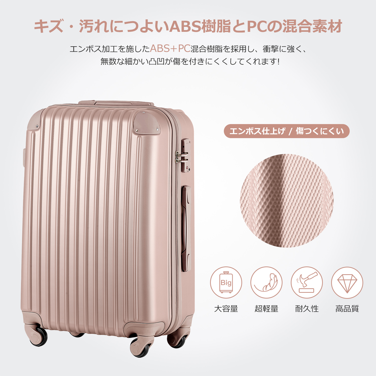 M尺寸 手提箱 行李袋 登机箱 超轻 TSA锁装备 4日-7日 中号 PP298908FAA