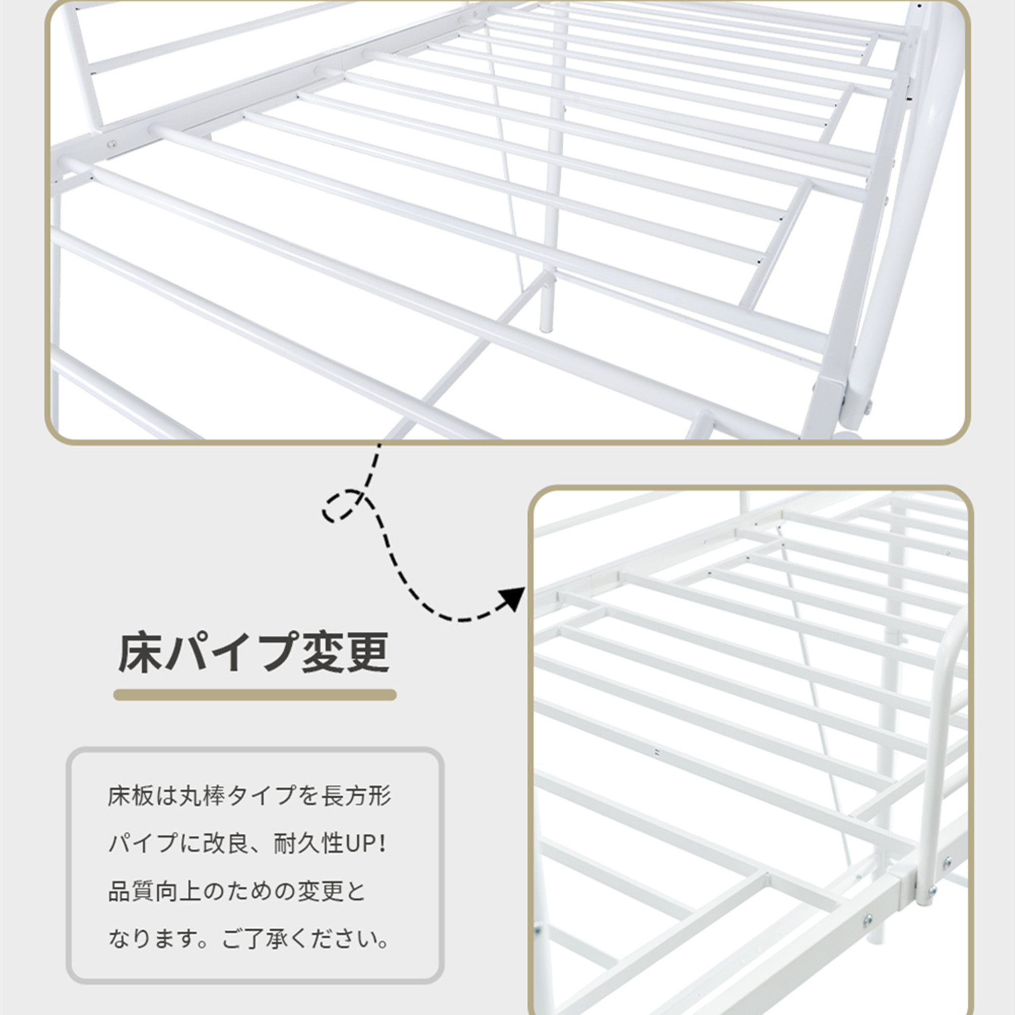 ロフトベッド シングル コンセント付き パイプベッド宮 ロフト 北欧風 子供部屋二段ベッド スチール 耐震 ベッド シングル パイプ 金属 はしご  WF299478AAA