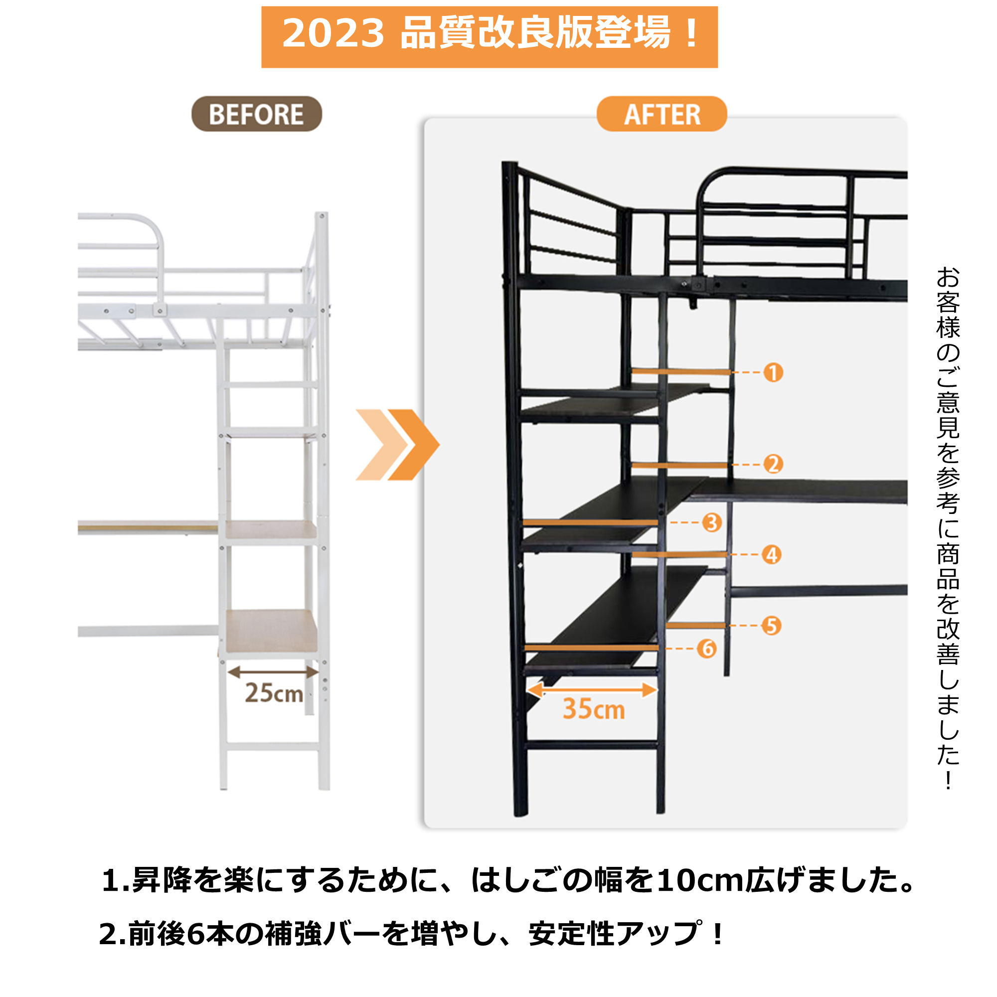 ロフトベッド シングル パイプベッド 収納棚 デスク付き 北欧風 コンセント付き 収納 子供ベッド 耐震 ベッド パイプ 金属 はしご  WF305229AAA