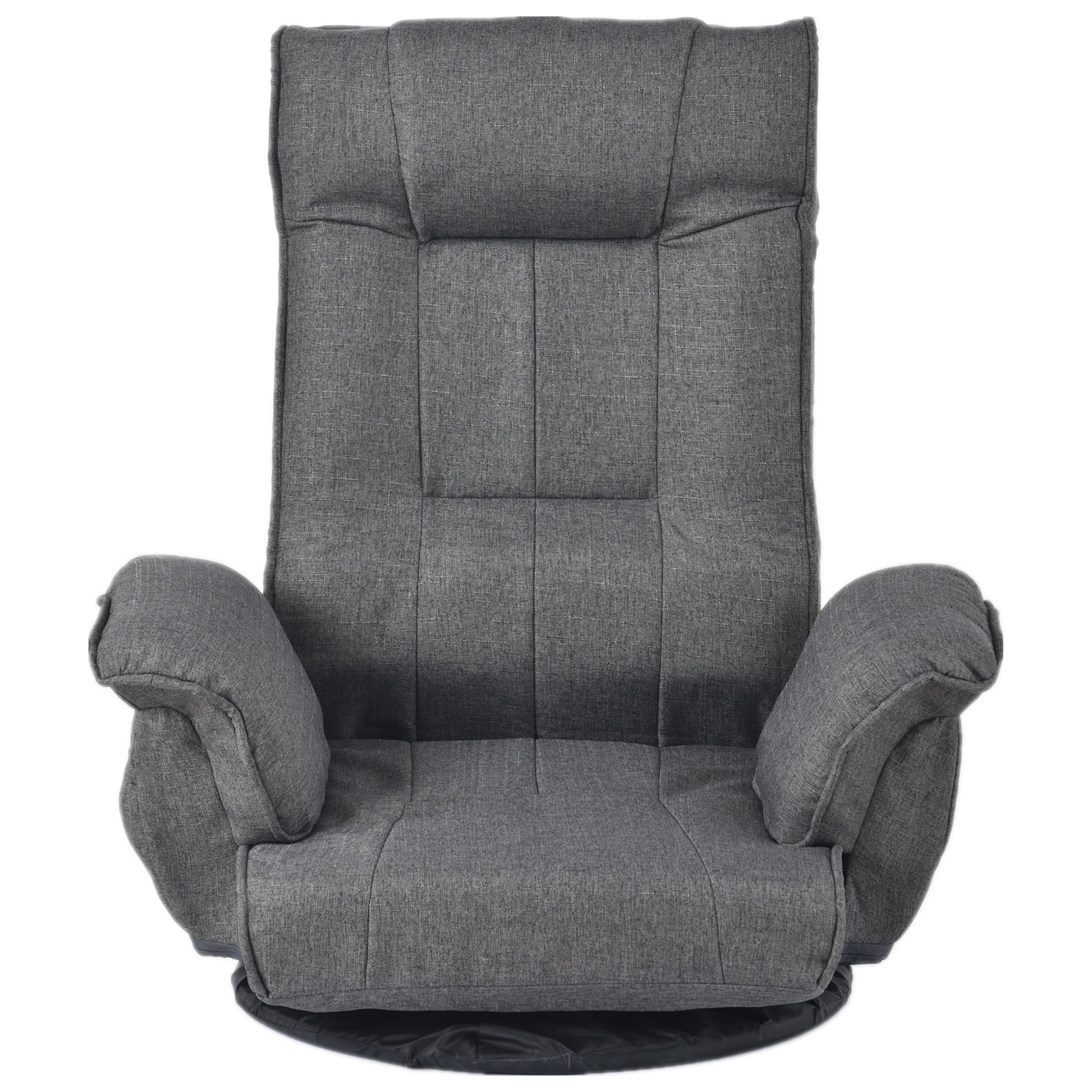 商品サイズ74×73×45cm回転式座椅子 肘掛け ハイバック リクライニング 1人掛けソファー おしゃれ