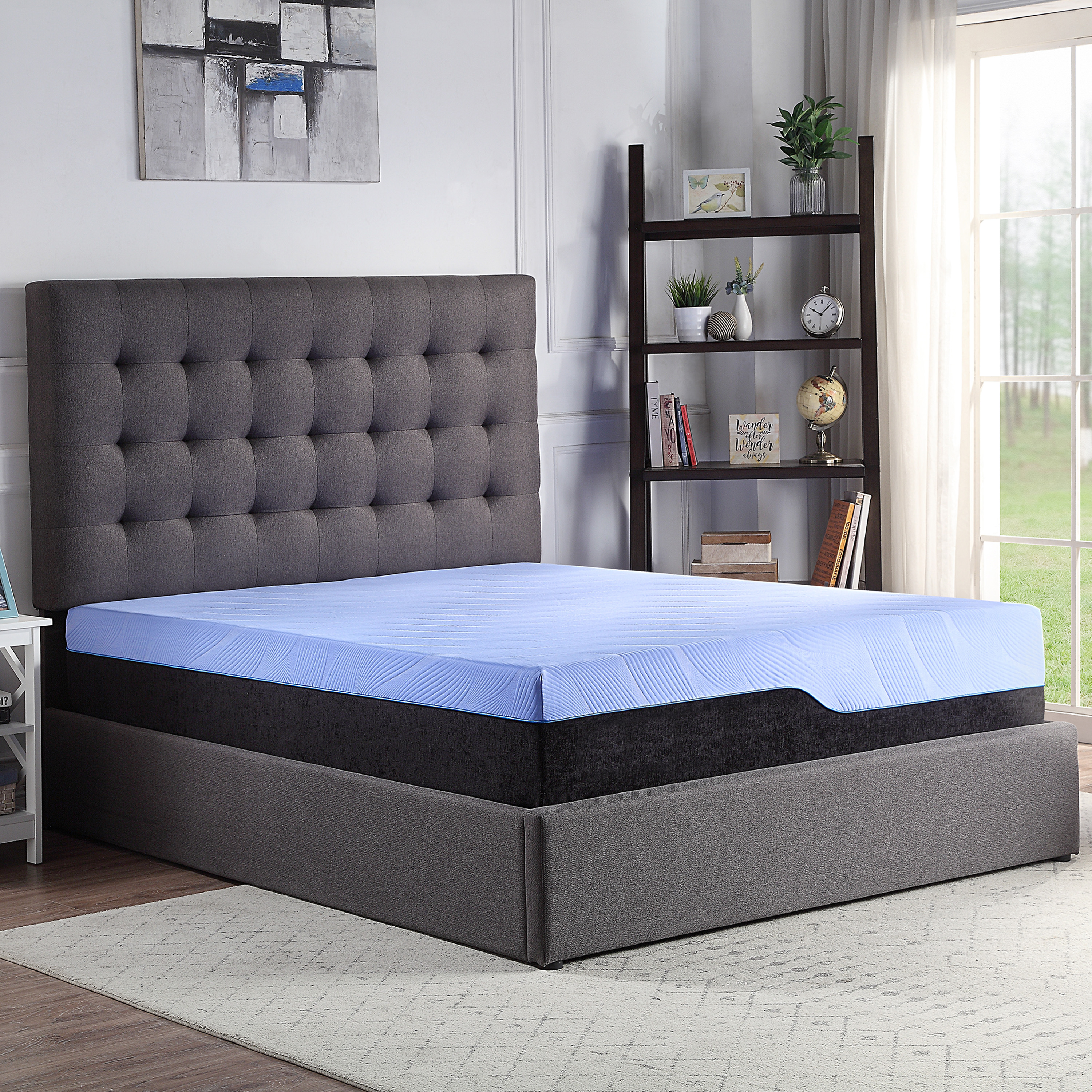 Bridgevine Home 12 inch Full Size 5-Layer Hybrid Memory Foam and Coil Adult Mattress