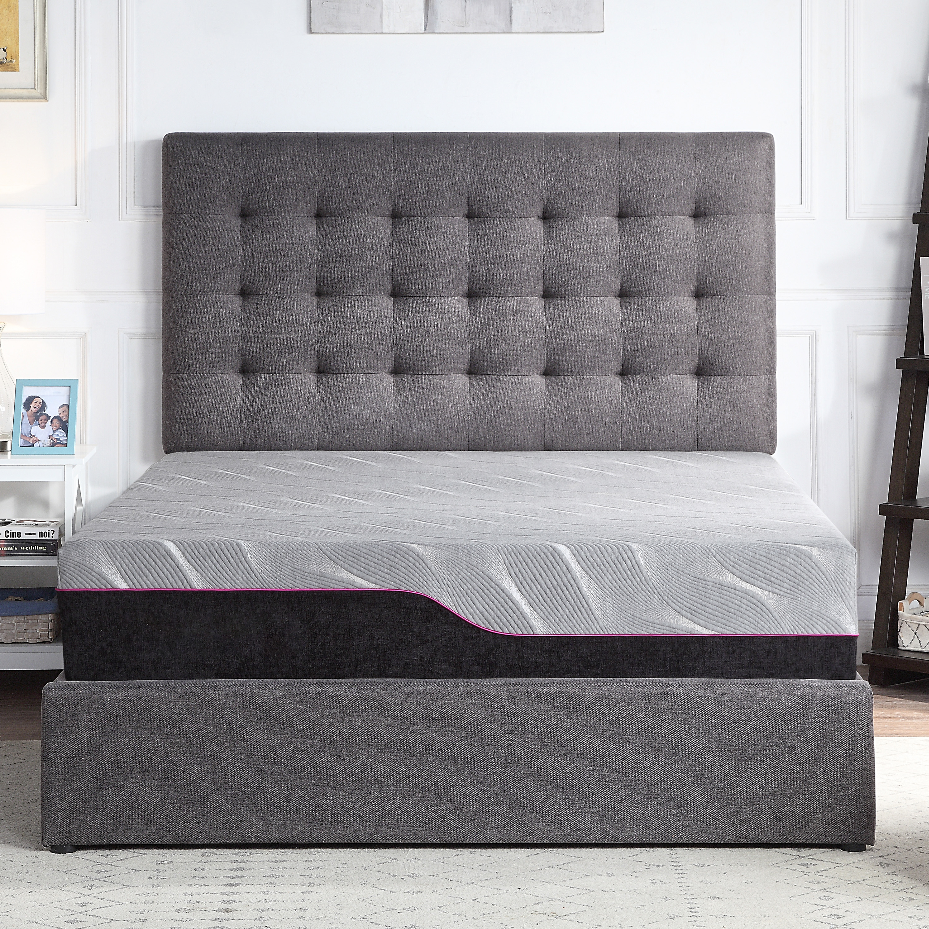 Bridgevine Home 11 inch Queen Size 3-Layer Memory Foam Adult Mattress