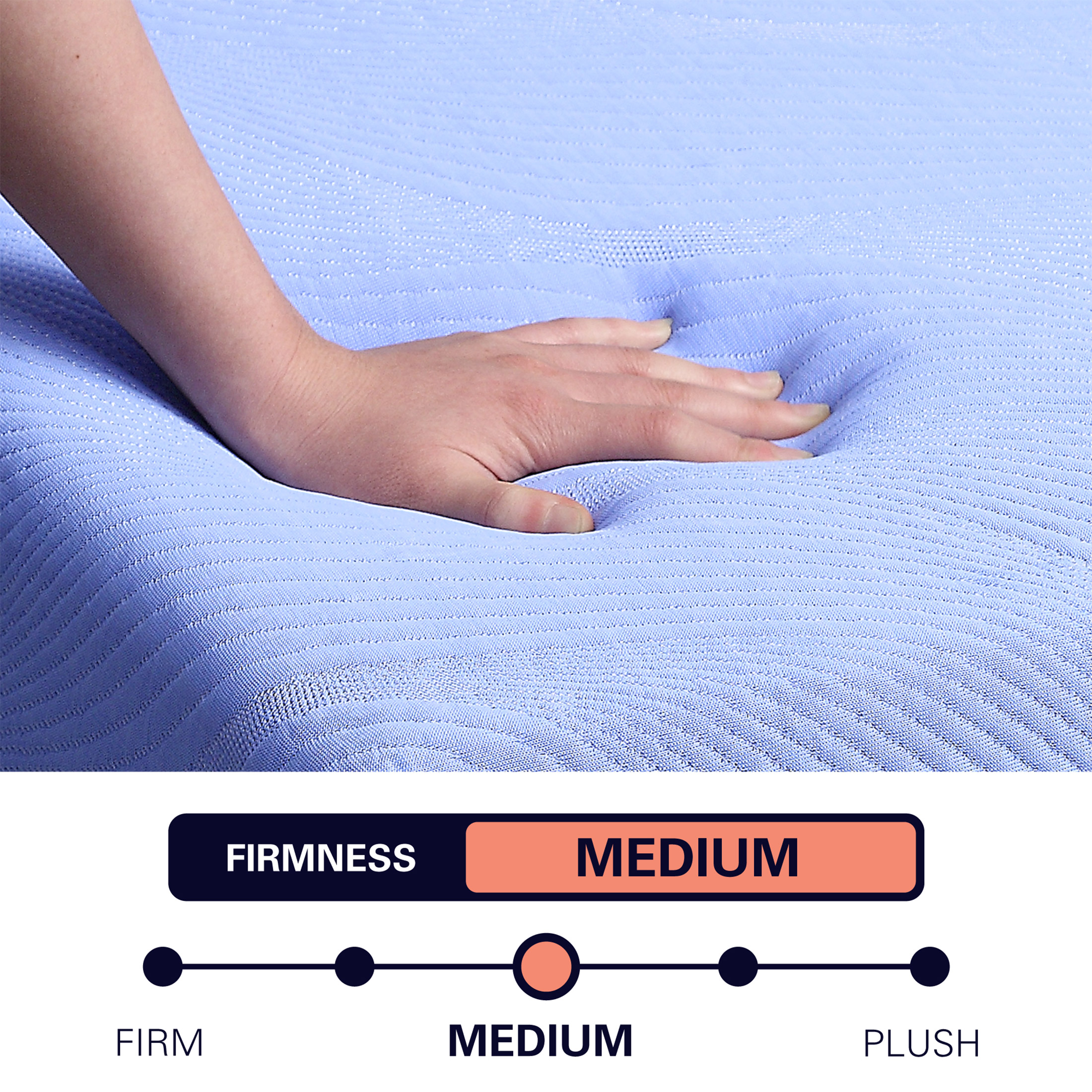 Bridgevine Home 12 inch Refresh Flex Head Hybrid Cooling GelCare Memory Foam and Coil Adult Mattress, King Size