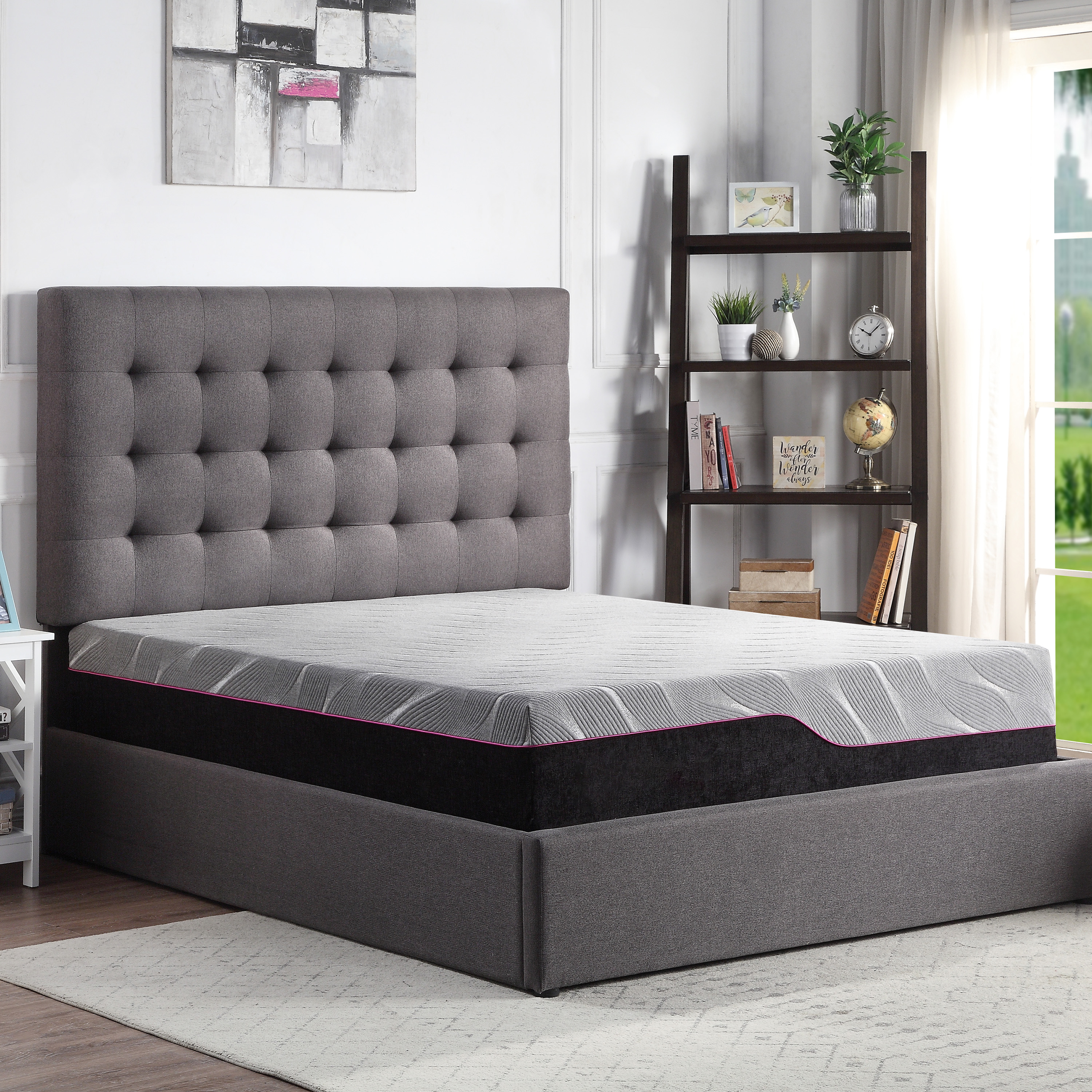 Bridgevine Home 11 inch Queen Size 3-Layer Memory Foam Adult Mattress