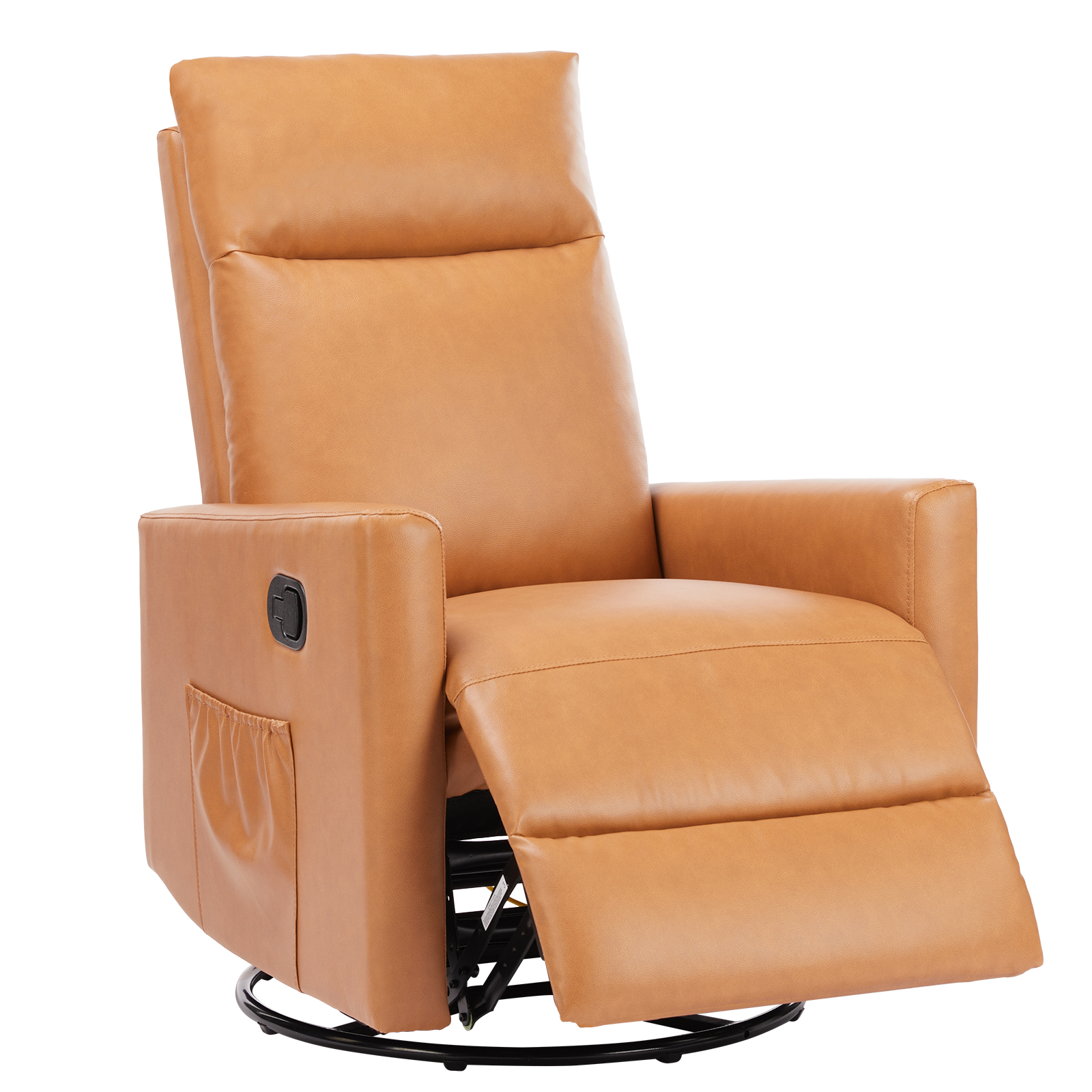 Manual Recliner Chair Winback Single Sofa,brown