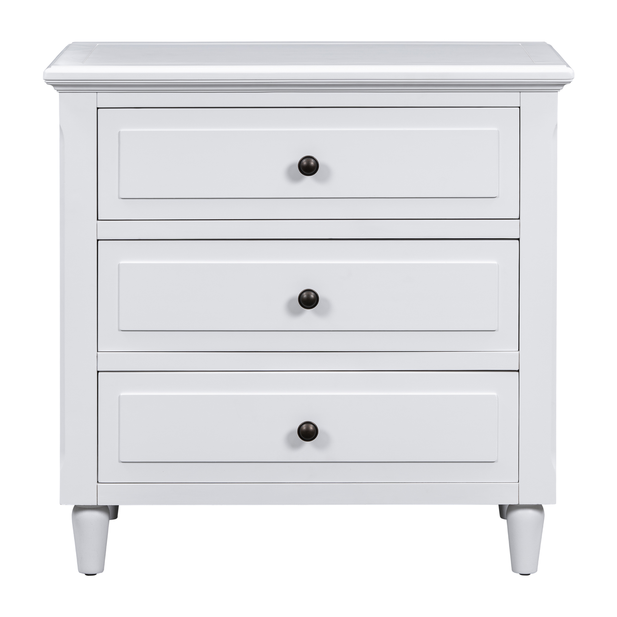 U_STYLE 3-Drawer Nightstand Storage Wood Cabinet (As Same As WF297663AAK)