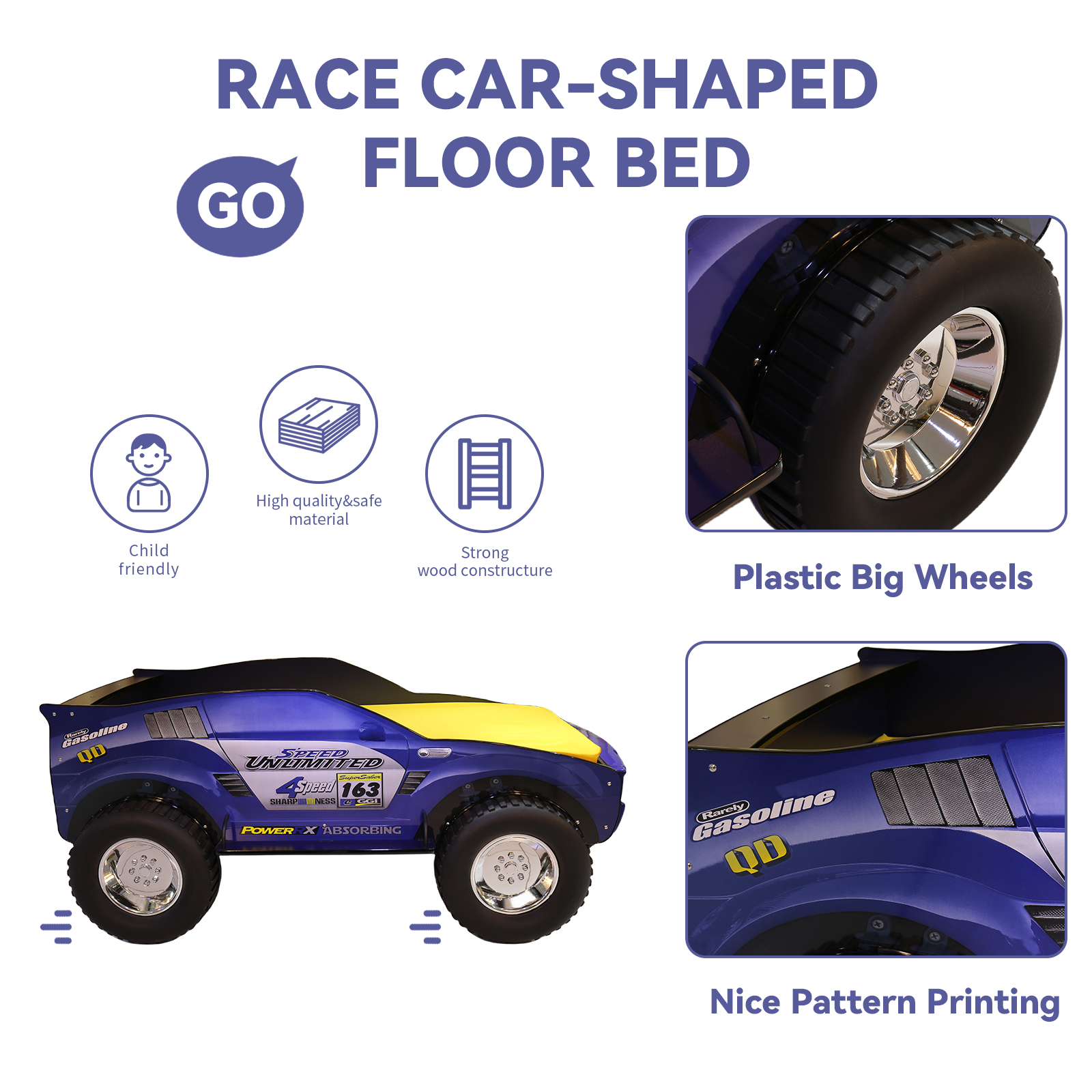 Unlimited Speed Jeep Bed