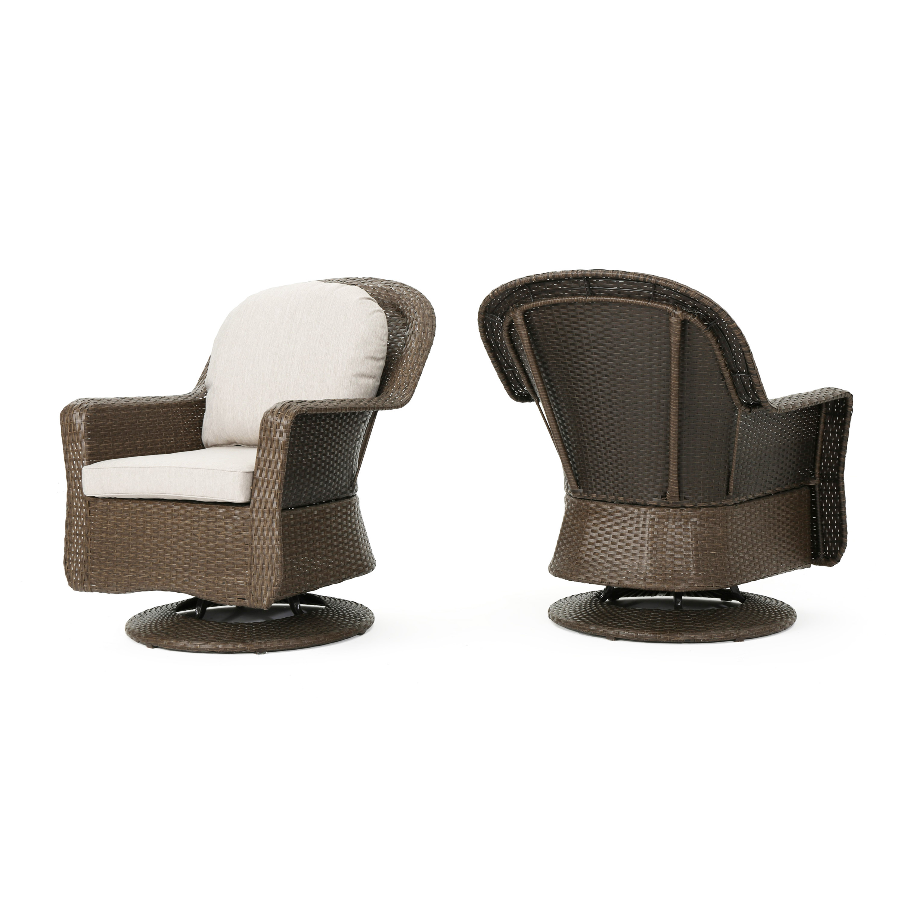 LIAM SWIVEL CLUB CHAIR (Set of 2)