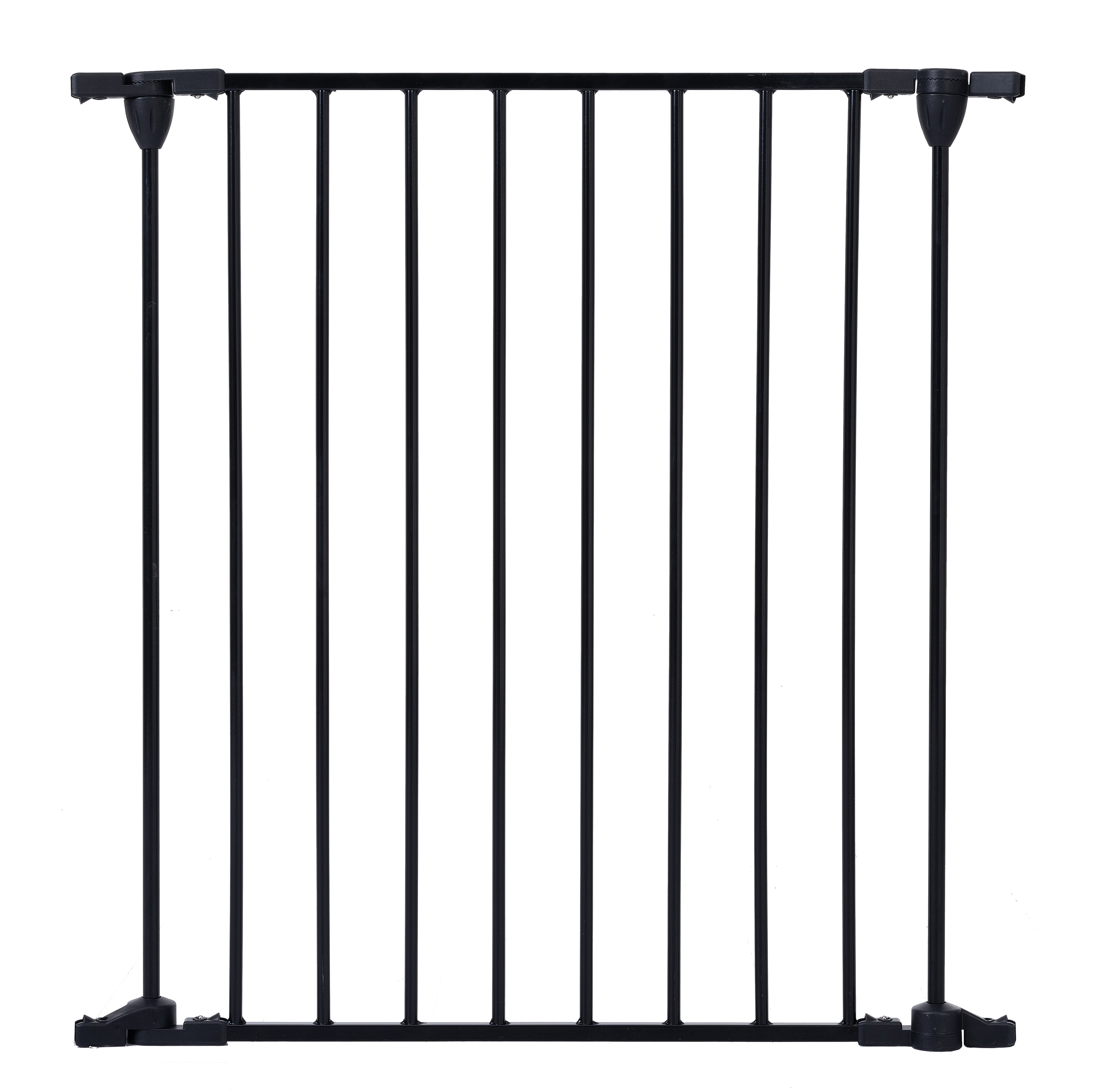 200" Adjustable Safety Gate 8 Panels Play Yard Metal Doorways Fireplace Fence Christmas Tree Fence Gate for House Stairs Gate prohibited area fence