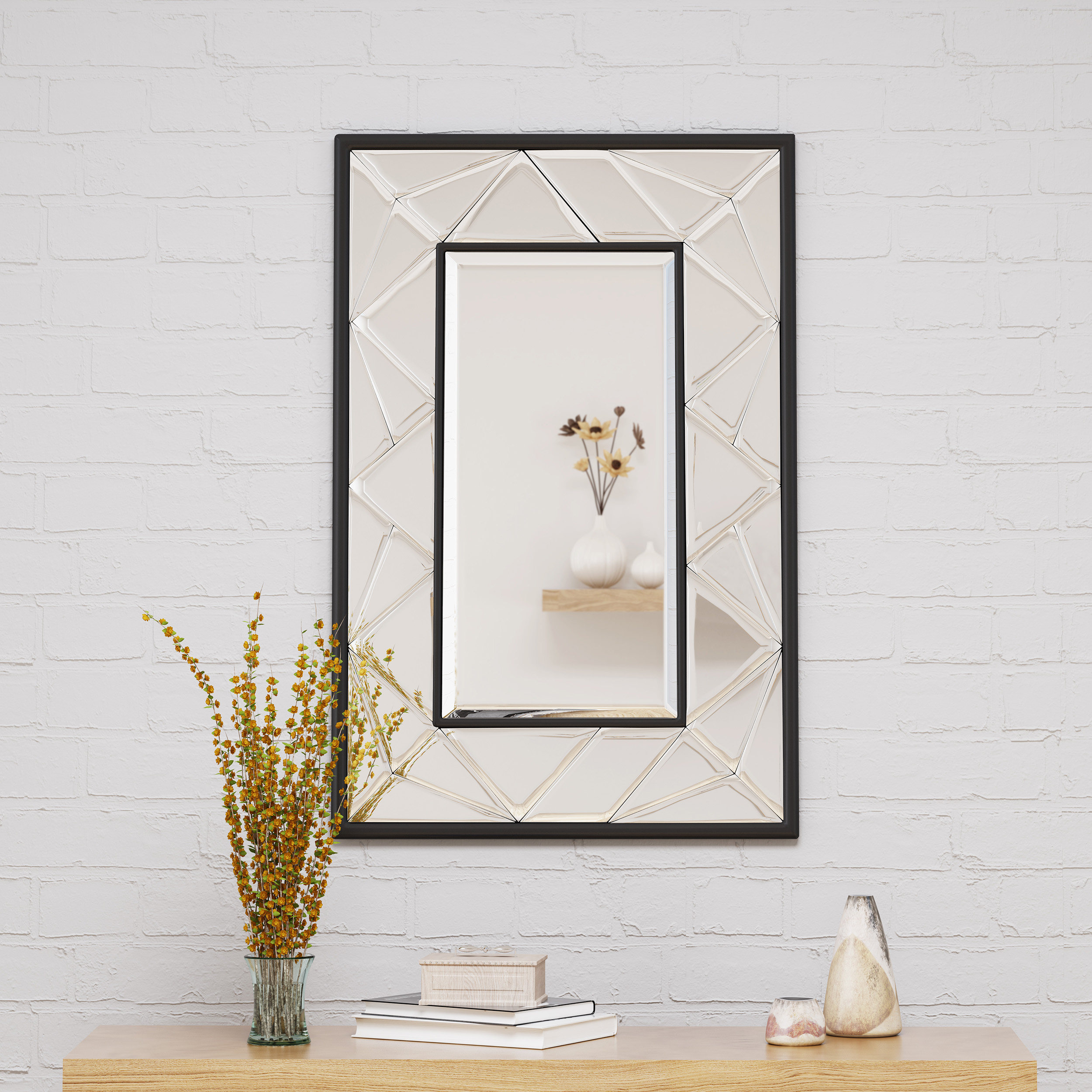 DECO RECTANGLE MIRROR