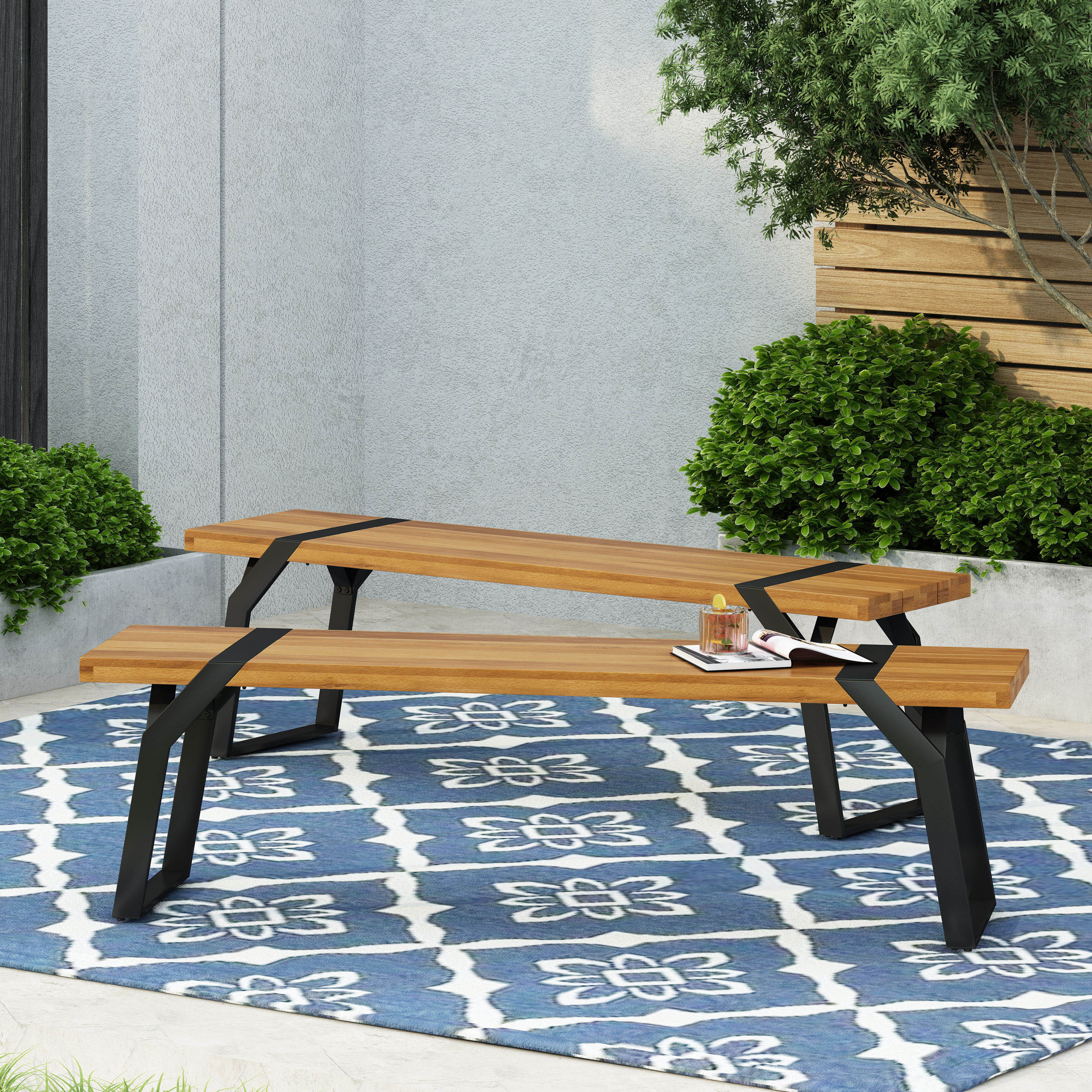 ZORA BENCH,Set of 2