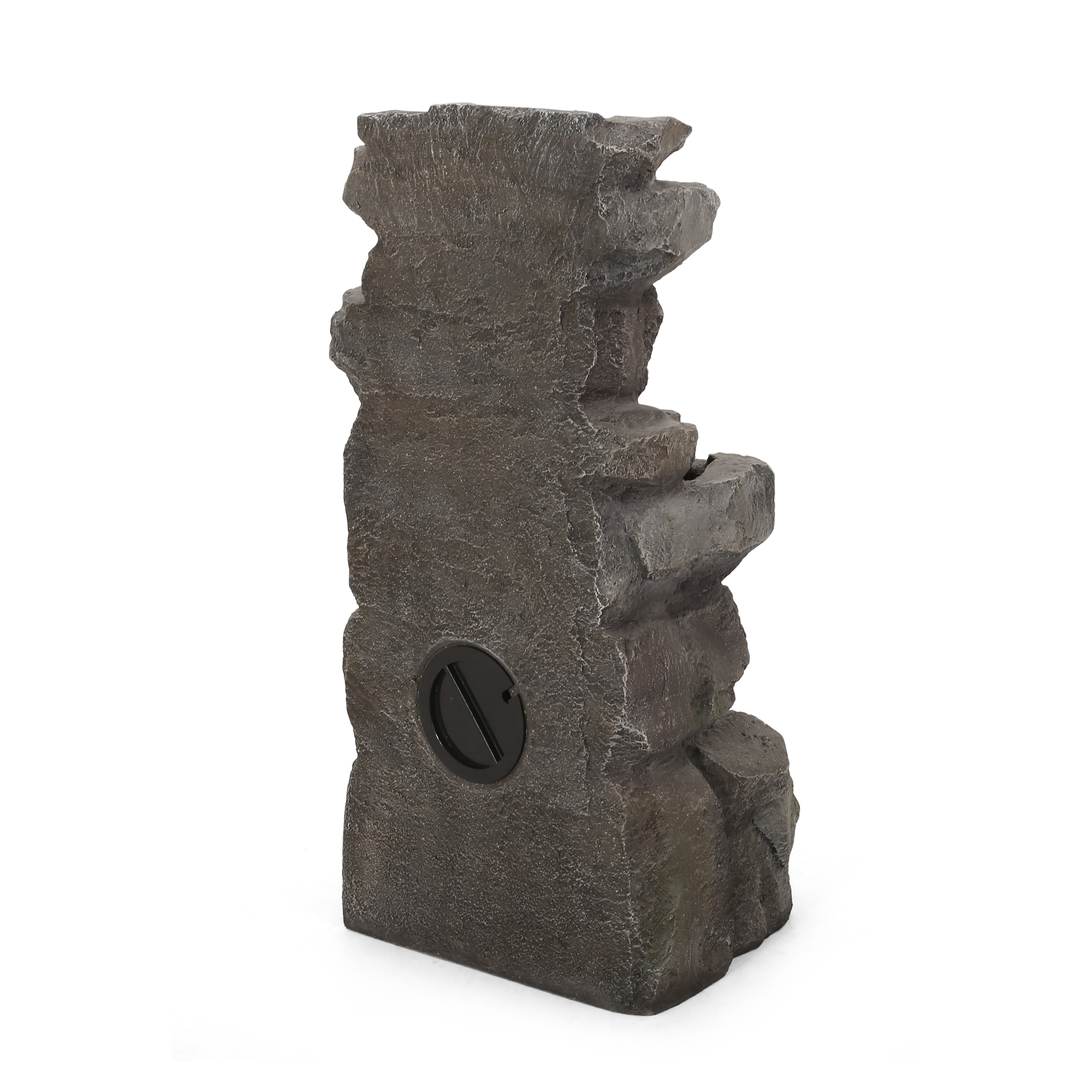 APACHE 4 TIER FOUNTAIN, Candler Outdoor Fountain, Stone Gray, No Assembly Required