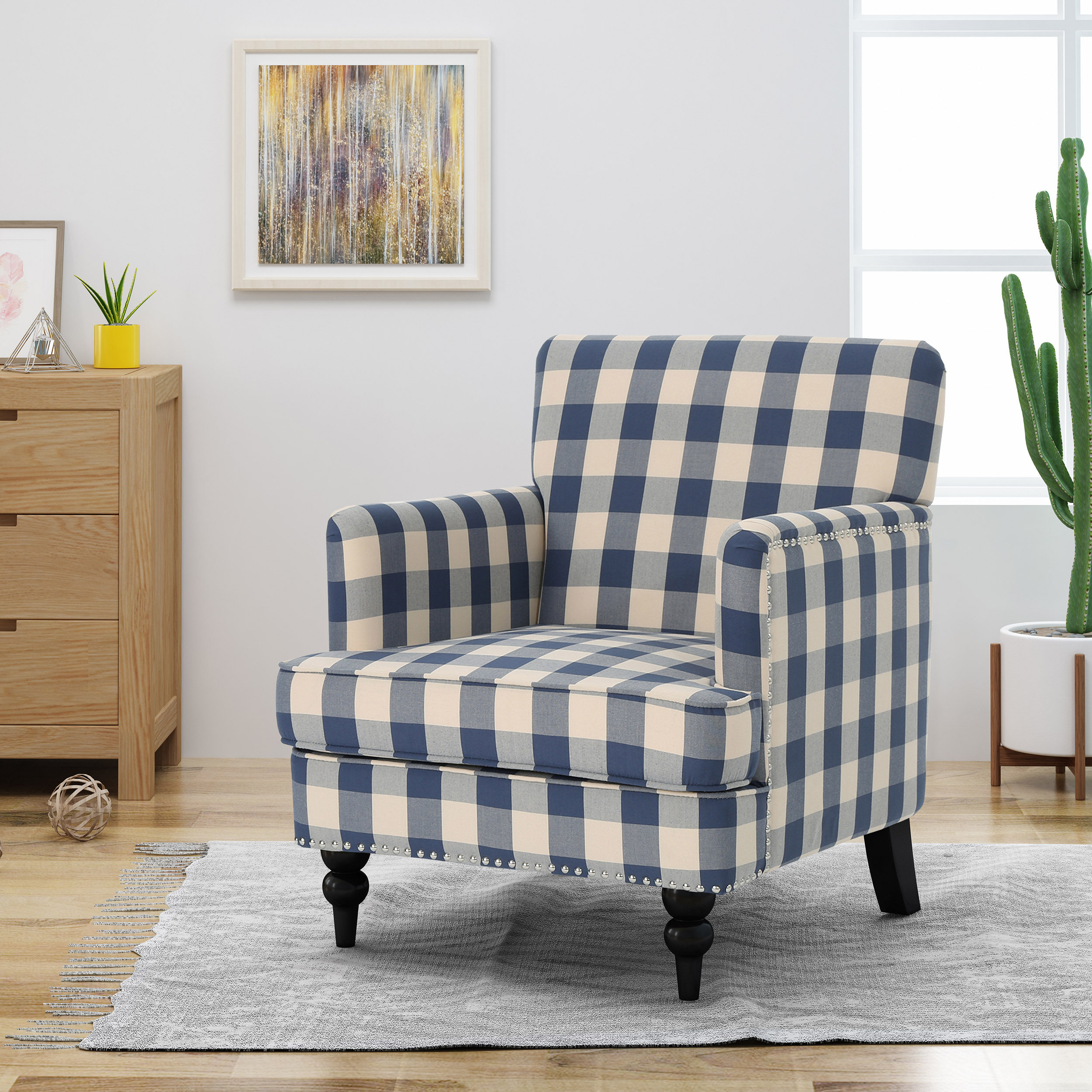 HARRISON TUFTED CLUB CHAIR