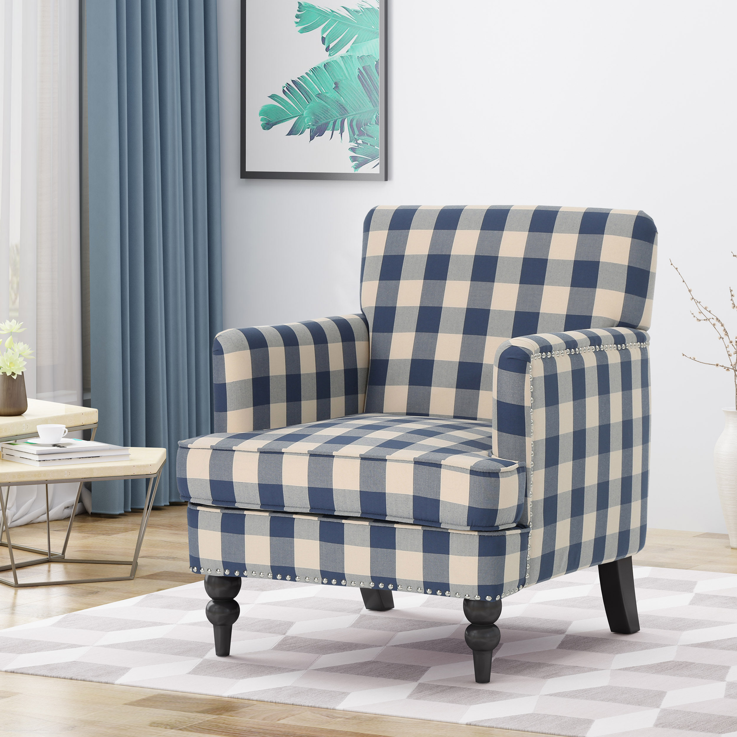 HARRISON TUFTED CLUB CHAIR