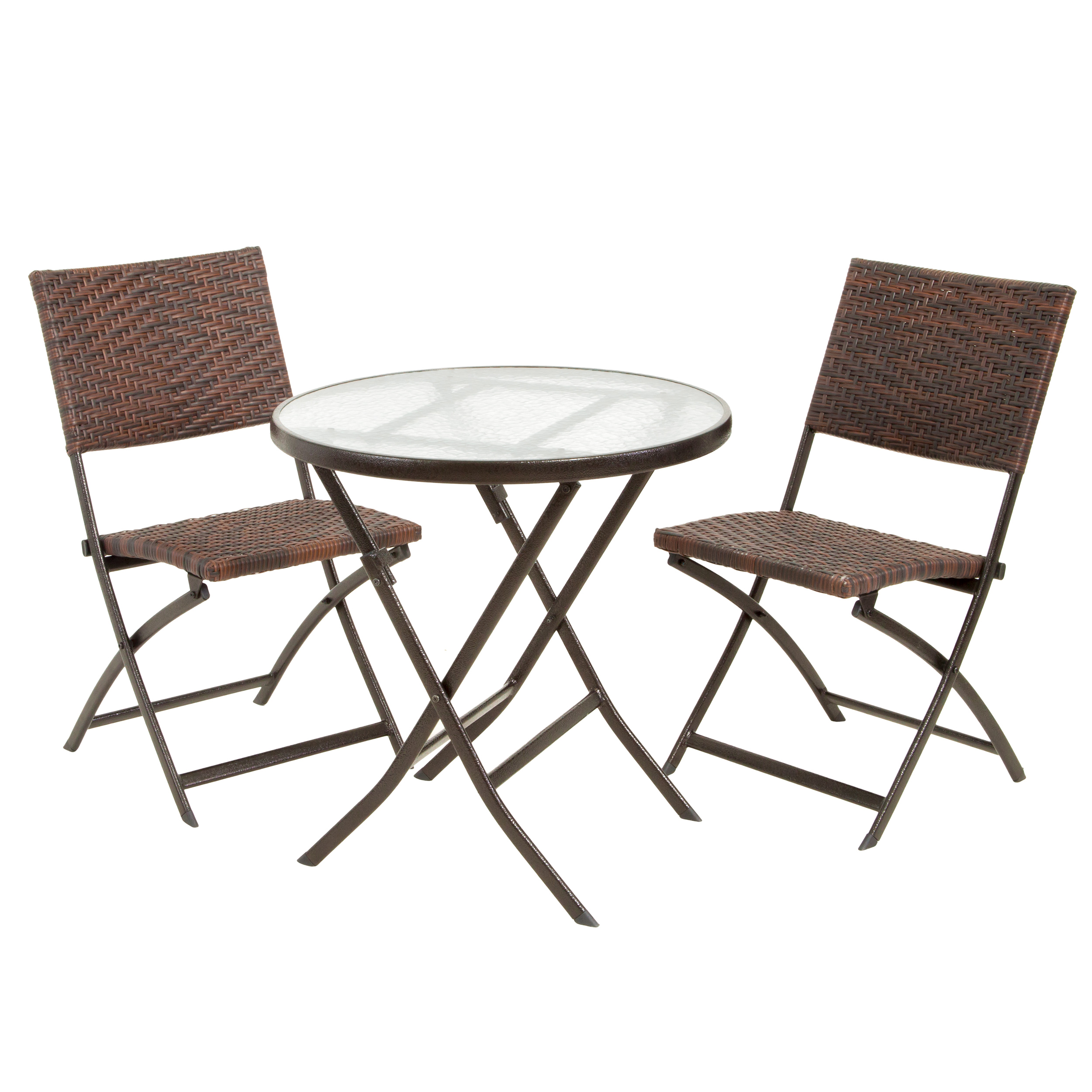 EL PASO 3PC FOLDING TABLE/CHAIR SET