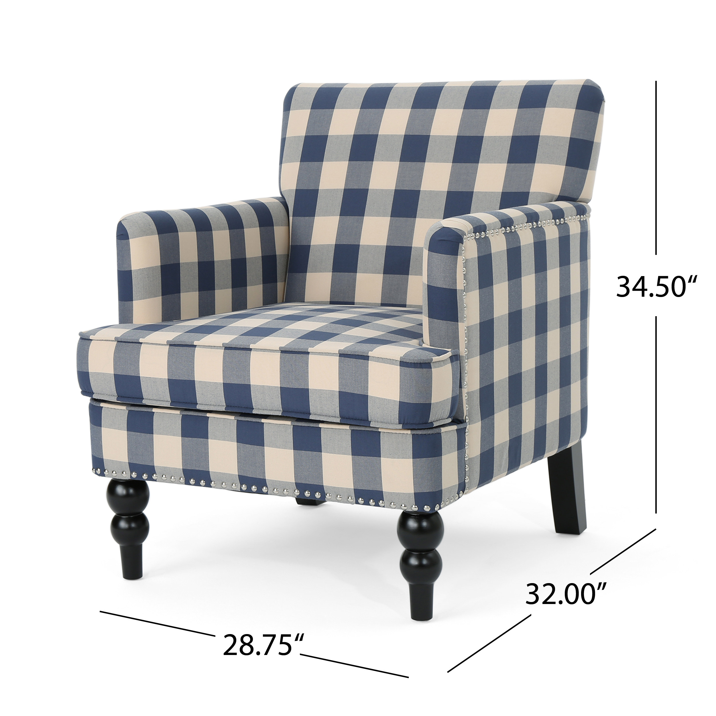 HARRISON TUFTED CLUB CHAIR