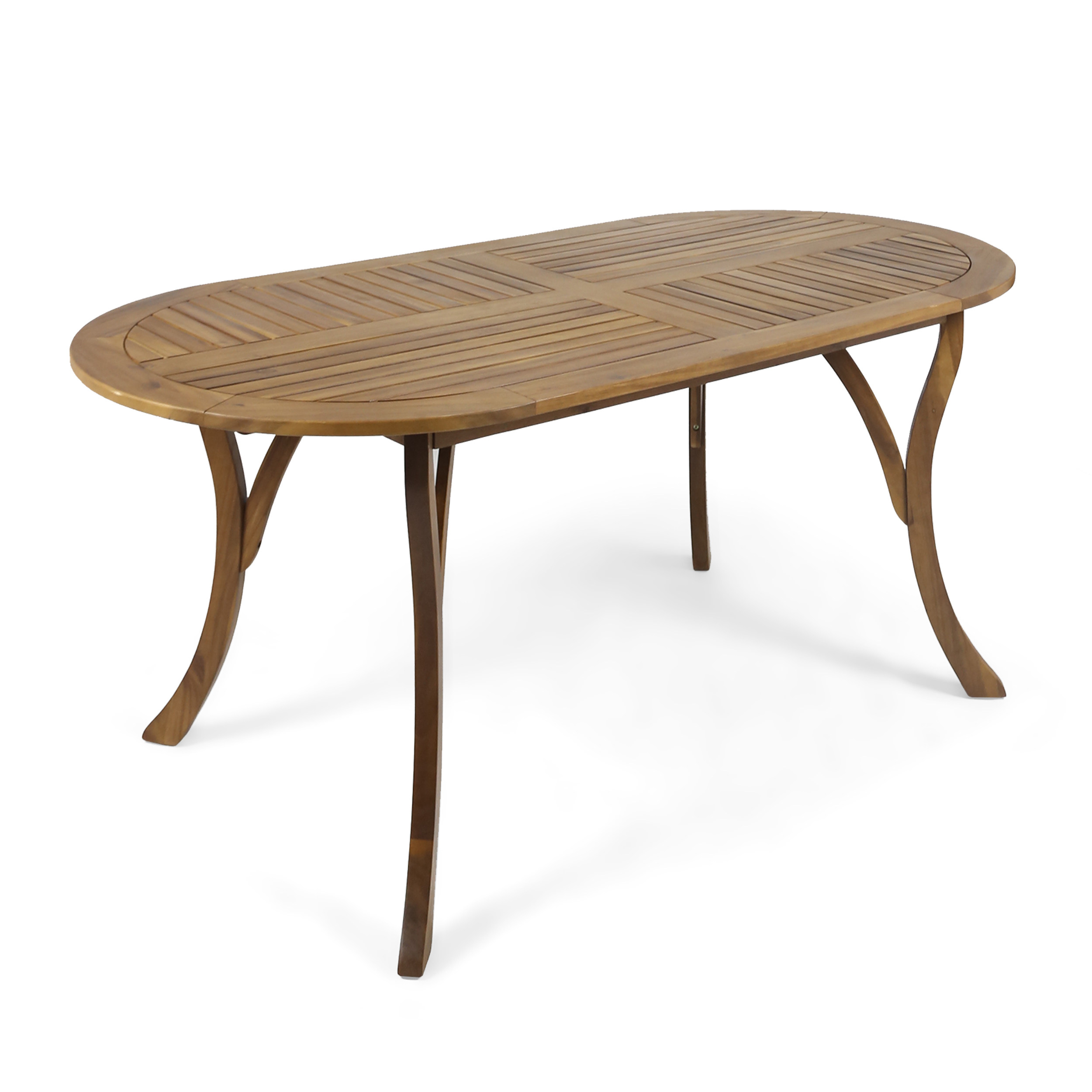 Acacia Wood 70" Dining Table