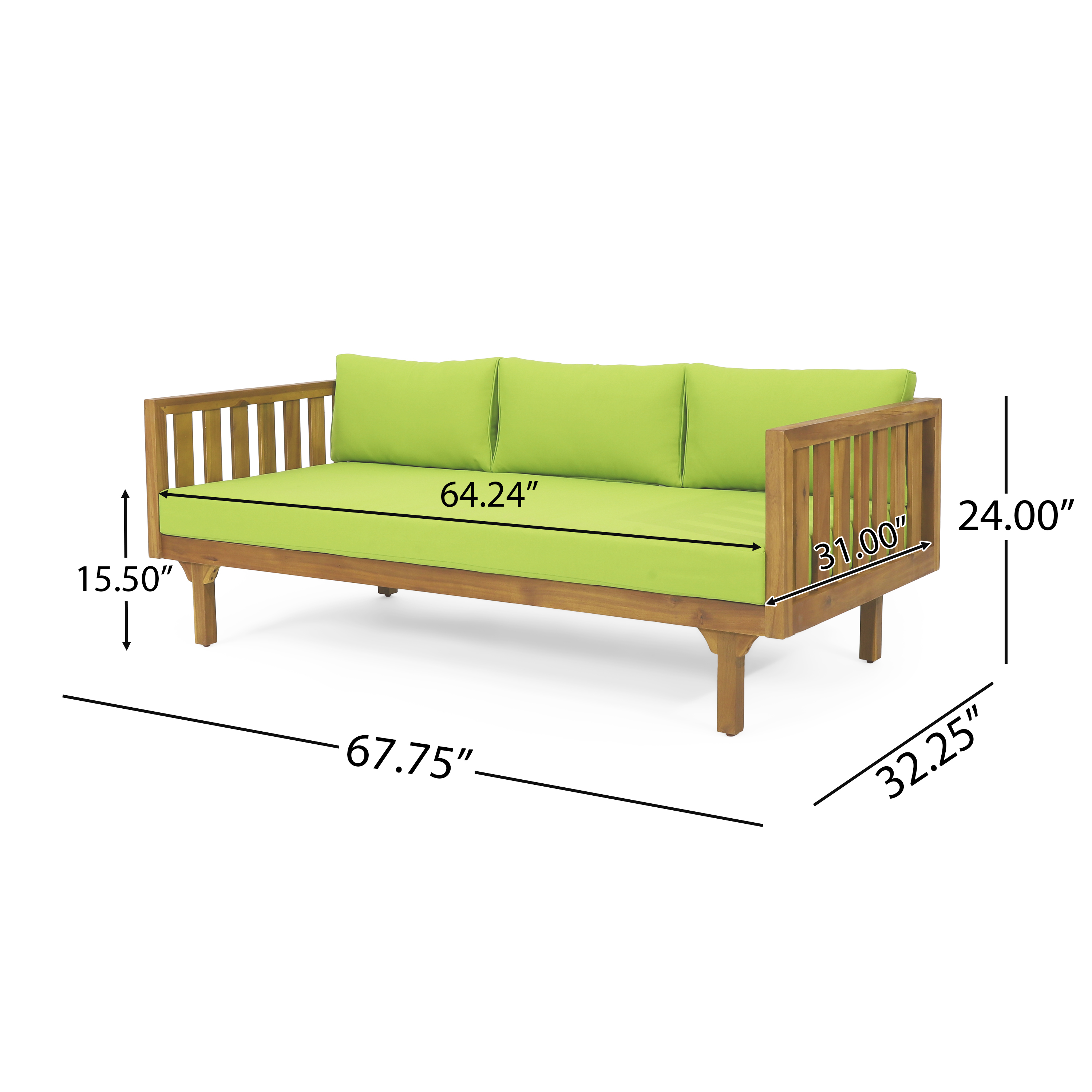 CLAREMONT 3 SEATER DAYBED