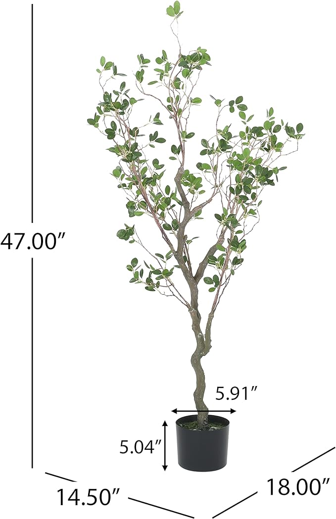 120 CM ARTIFICIAL MILAN LEAF BONSAI