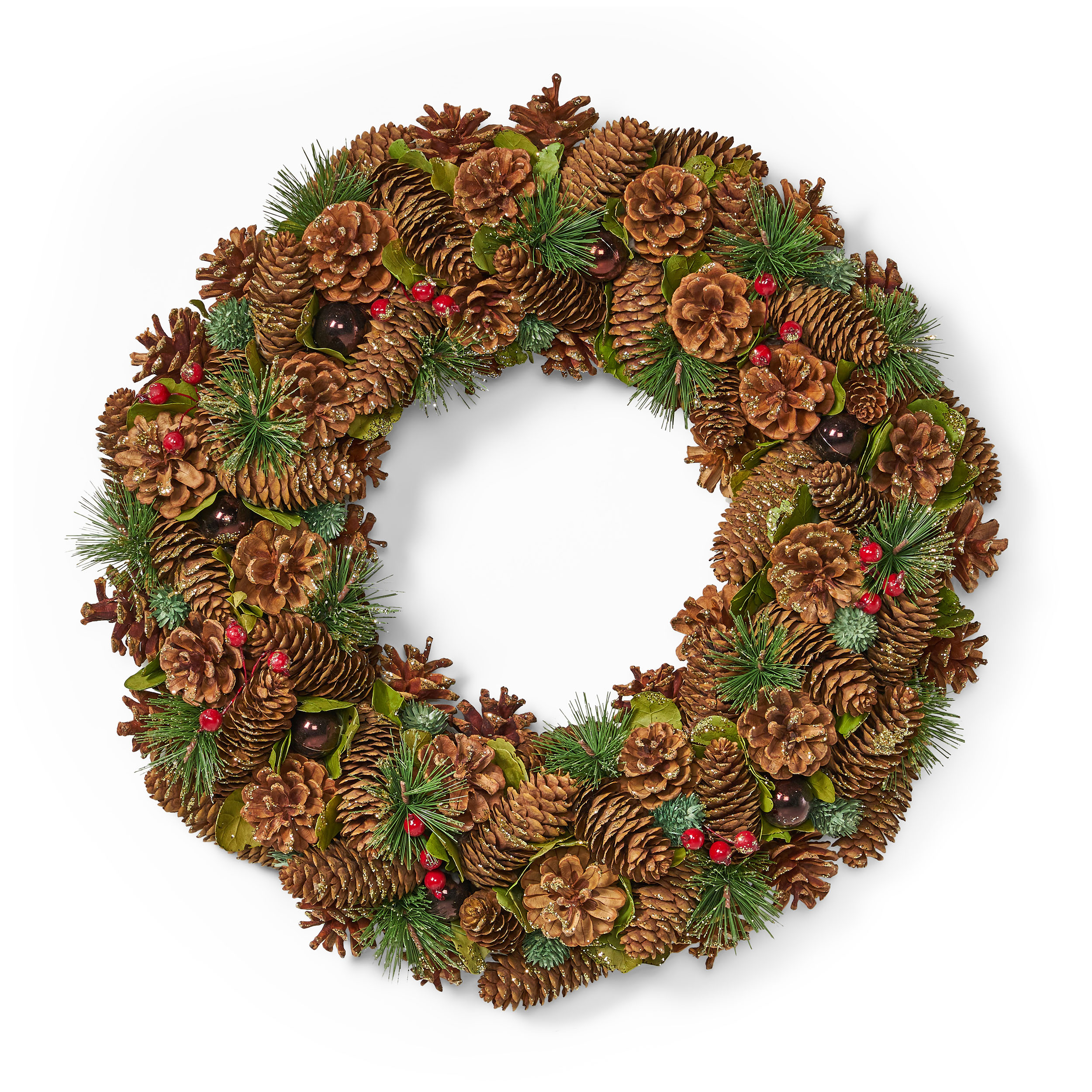 *CLEARANCE SALE* 18.5'' PINE CONE WREATH