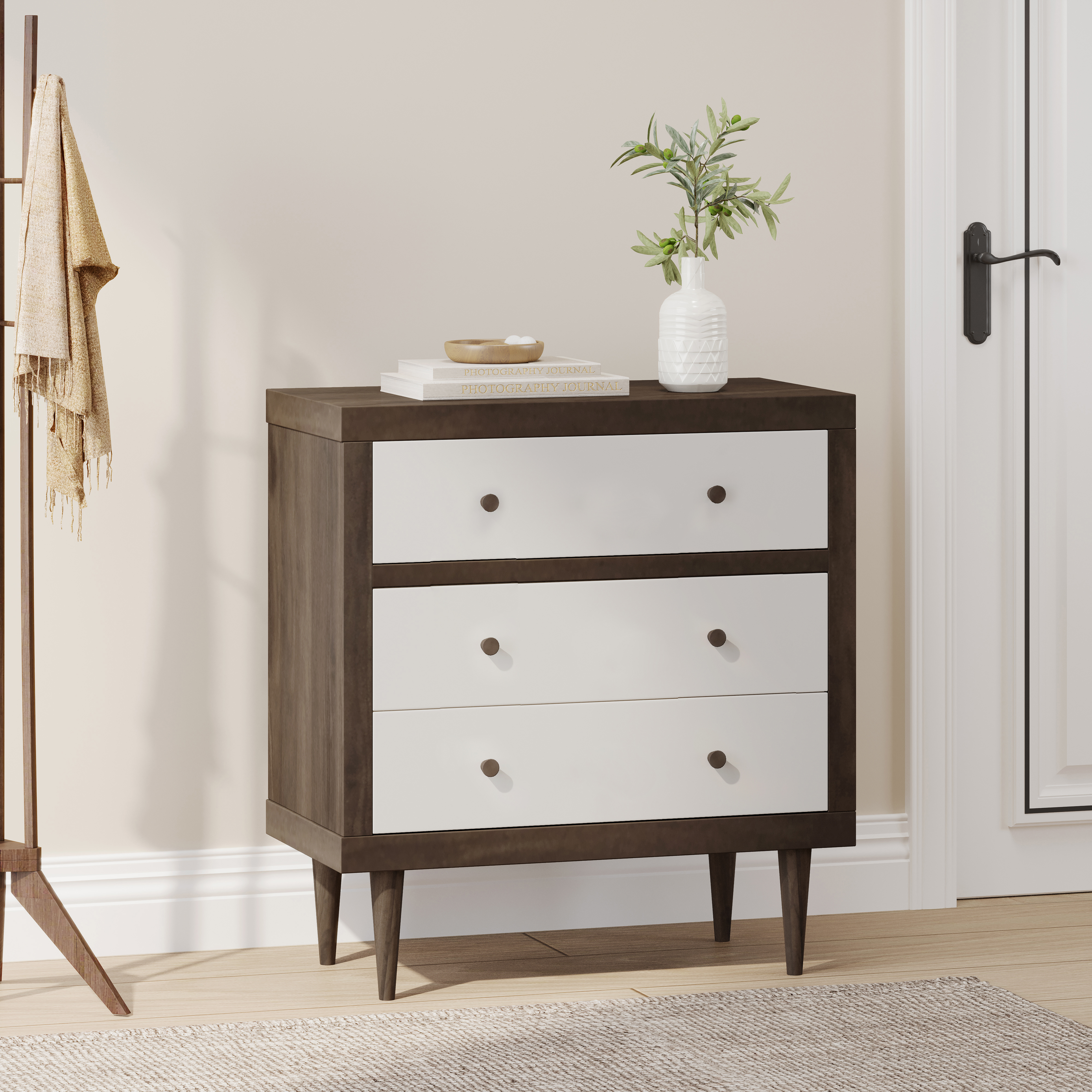 NORDIC 3-DRAWER CHEST