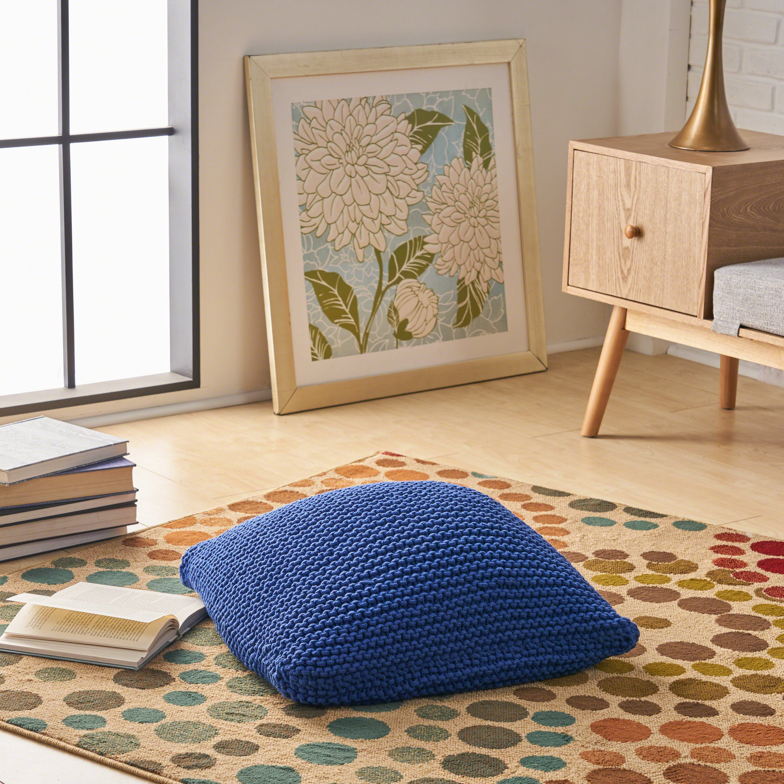 KNITED FLOOR CUSHION