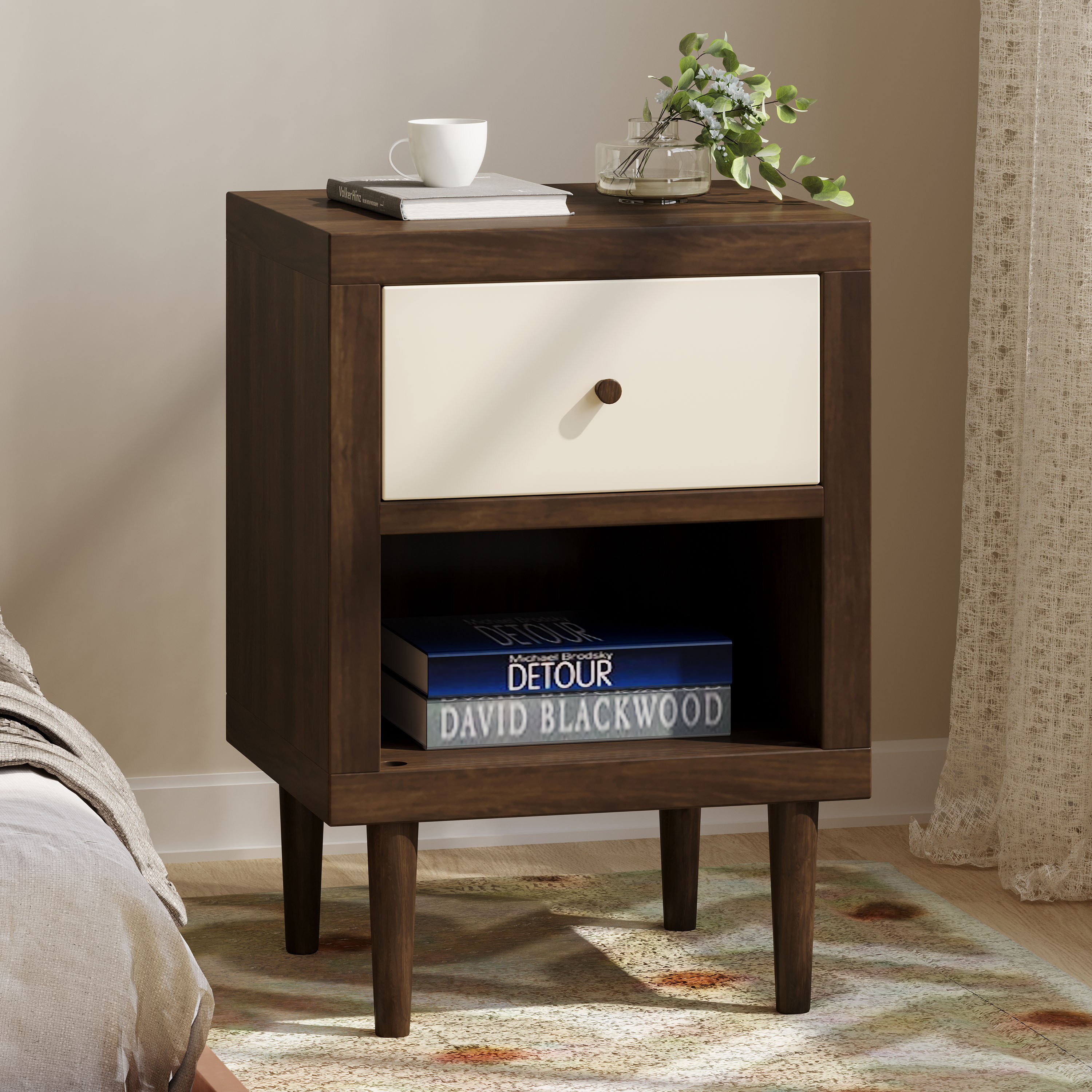 1-DRAWER NIGHTSTAND