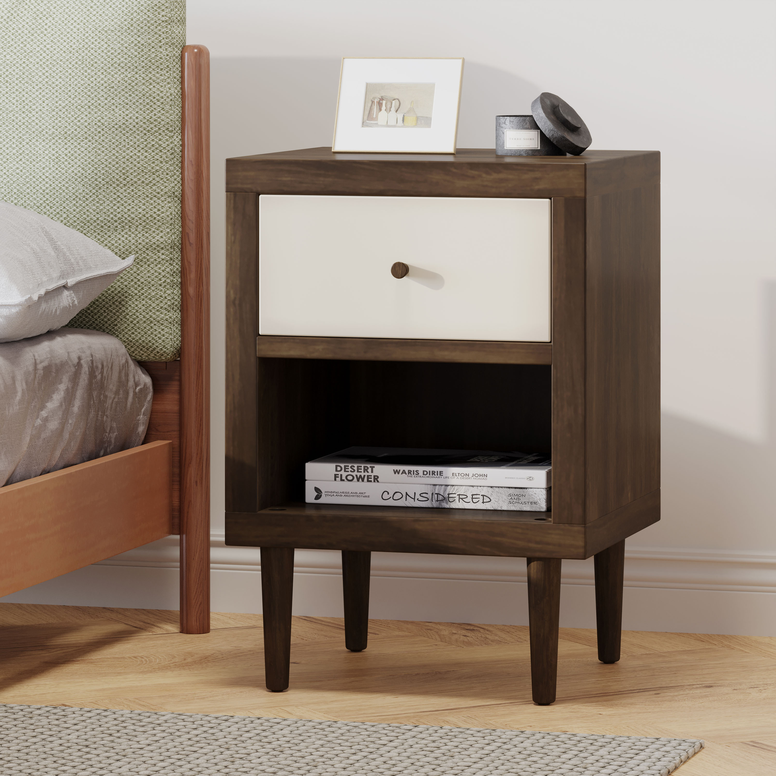 1-DRAWER NIGHTSTAND