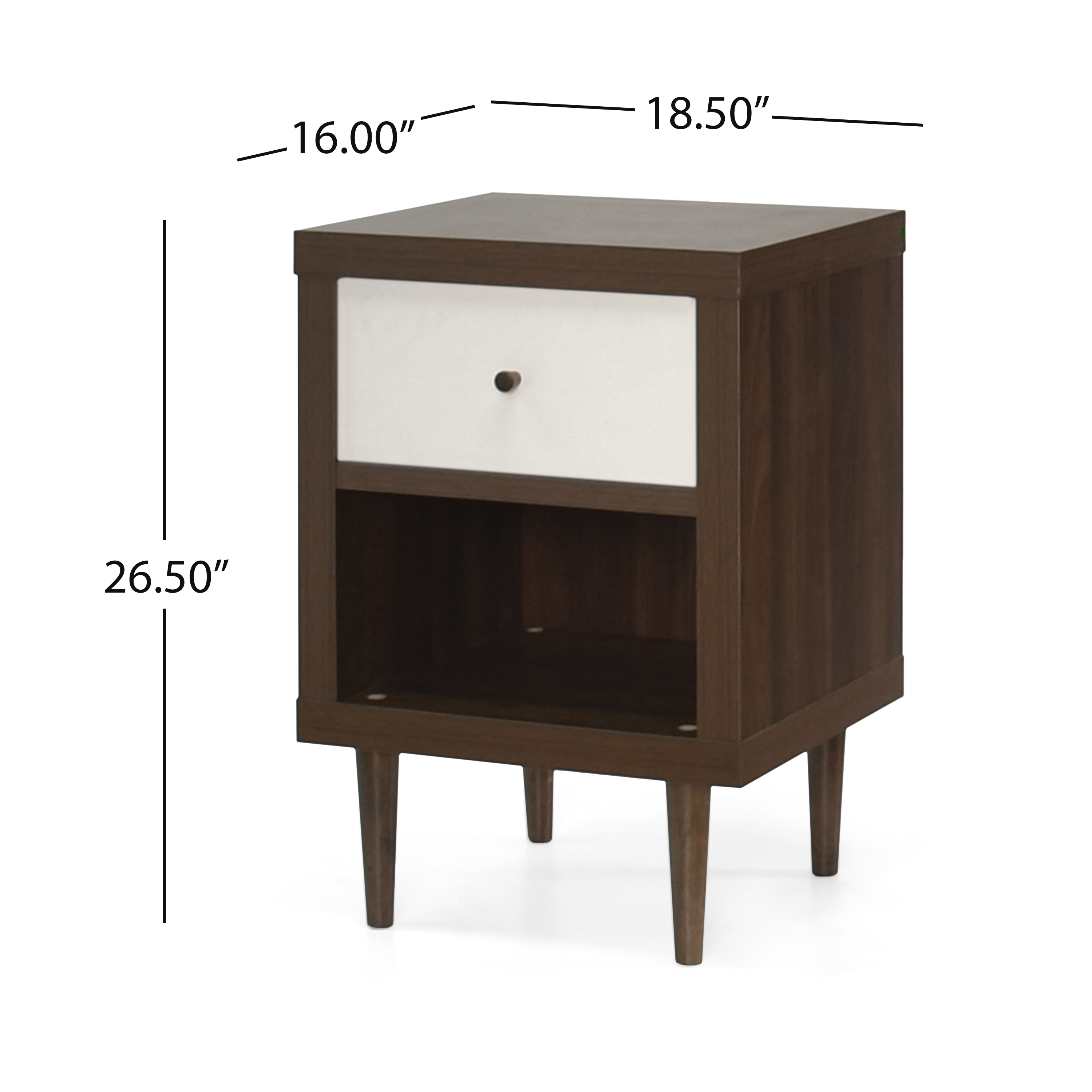 1-DRAWER NIGHTSTAND