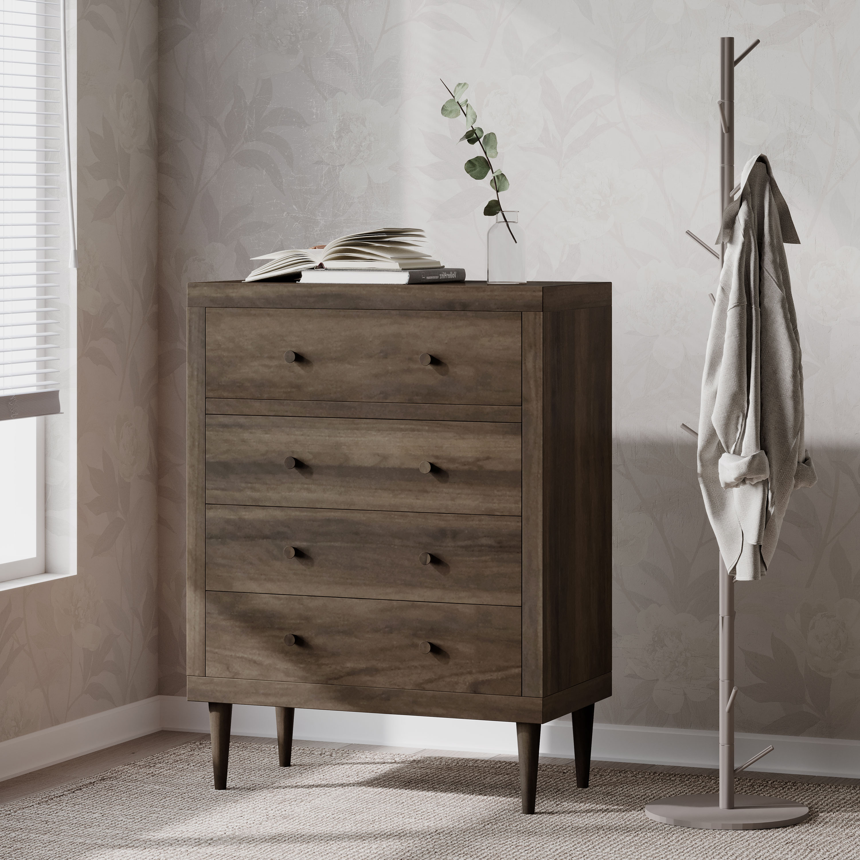 NORDIC 4-DRAWER CHEST