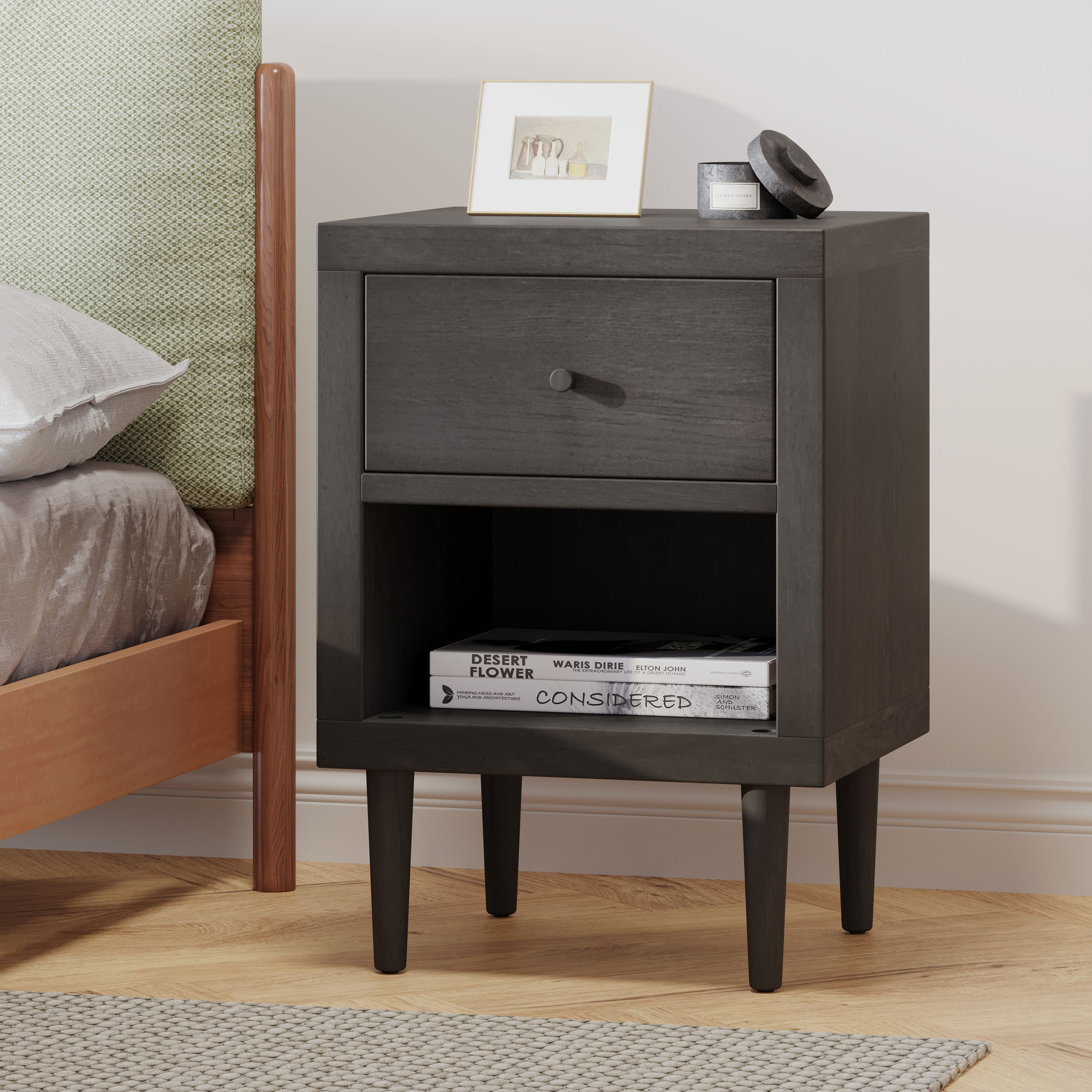 1-DRAWER NIGHTSTAND