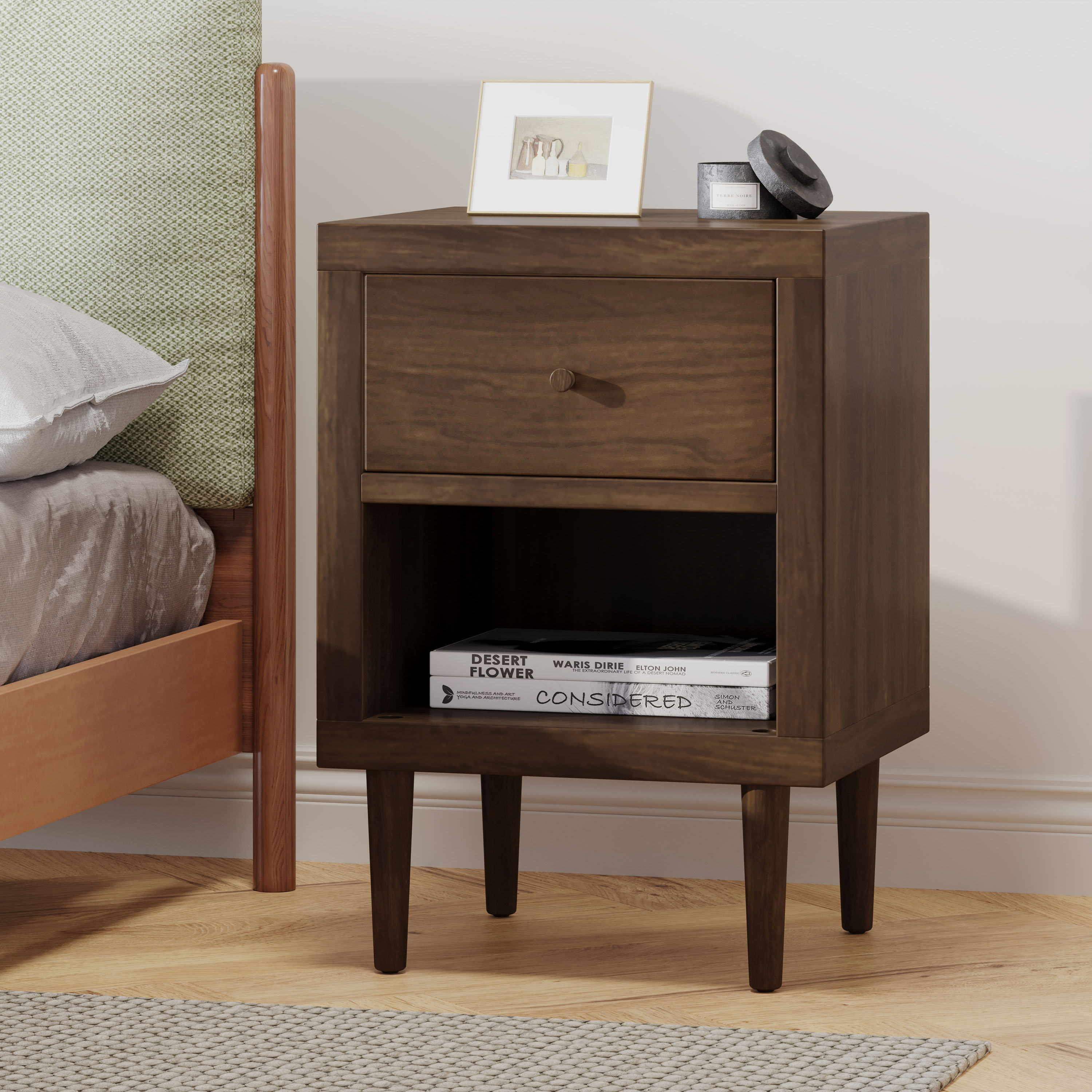 1-DRAWER NIGHTSTAND