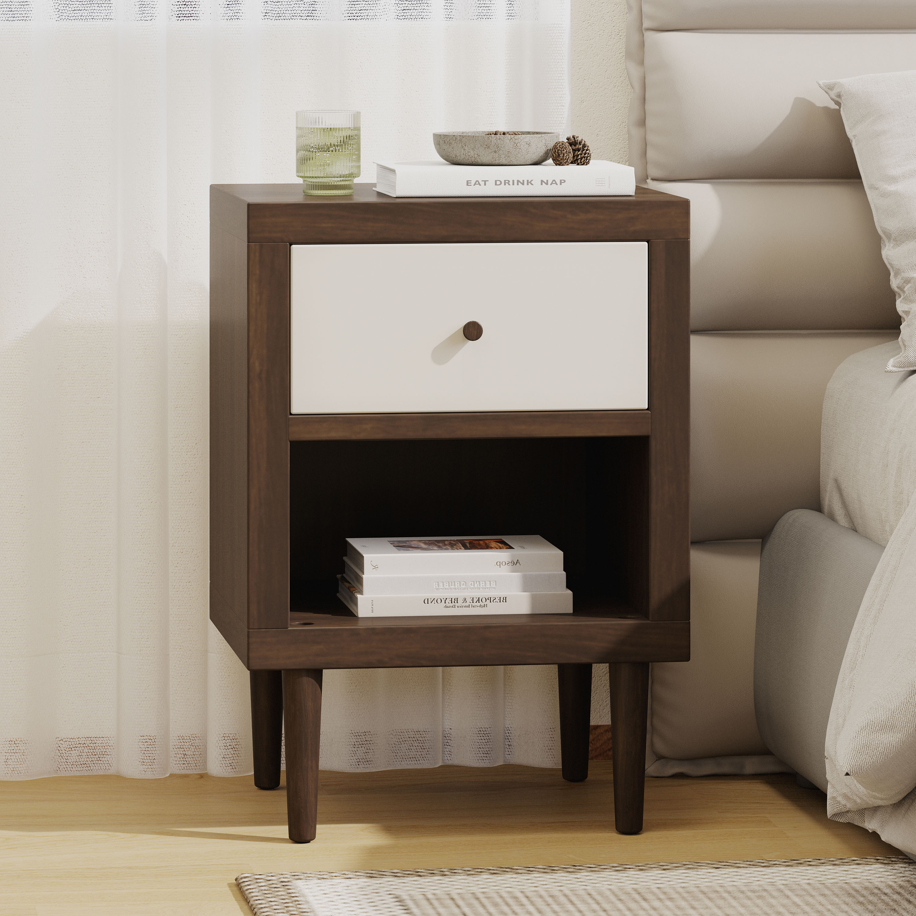 1-DRAWER NIGHTSTAND