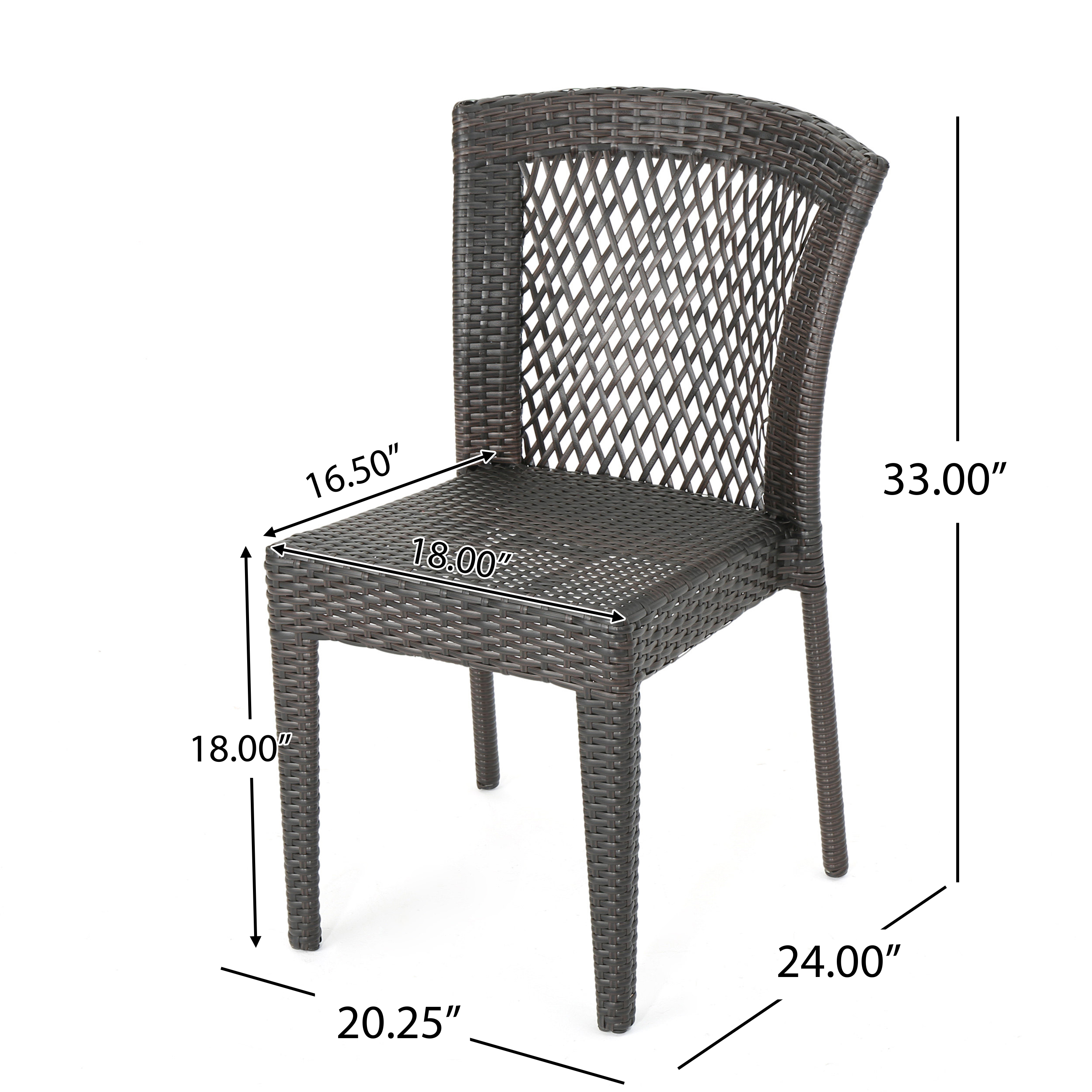 FARLEY STACKING SIDECHAIR