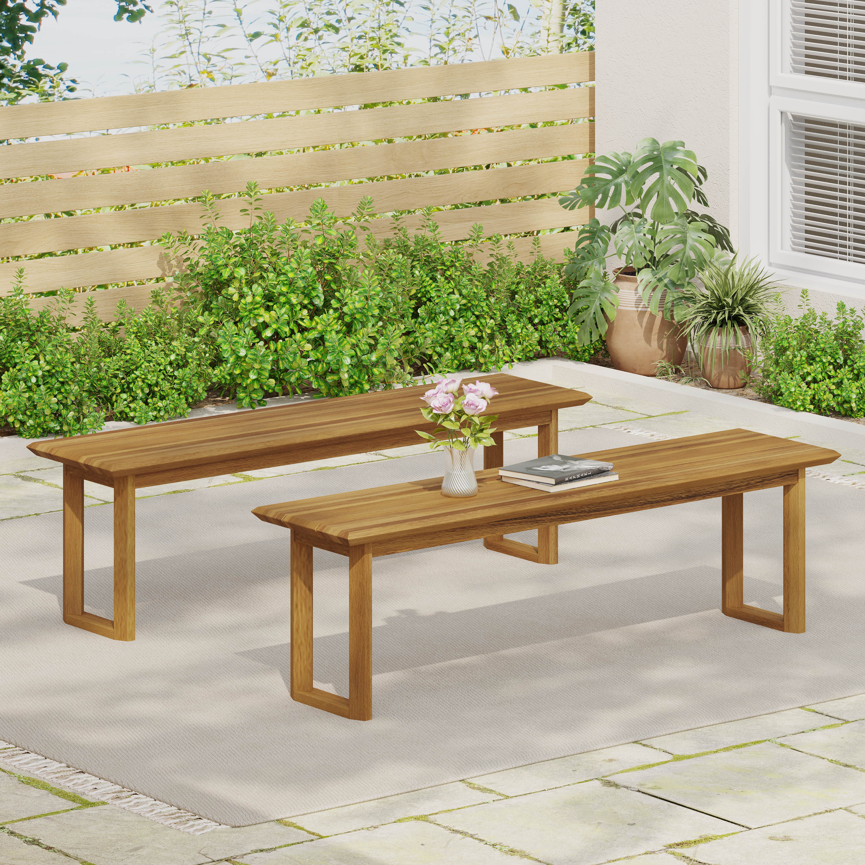 NASH BENCH( SET OF 2 )