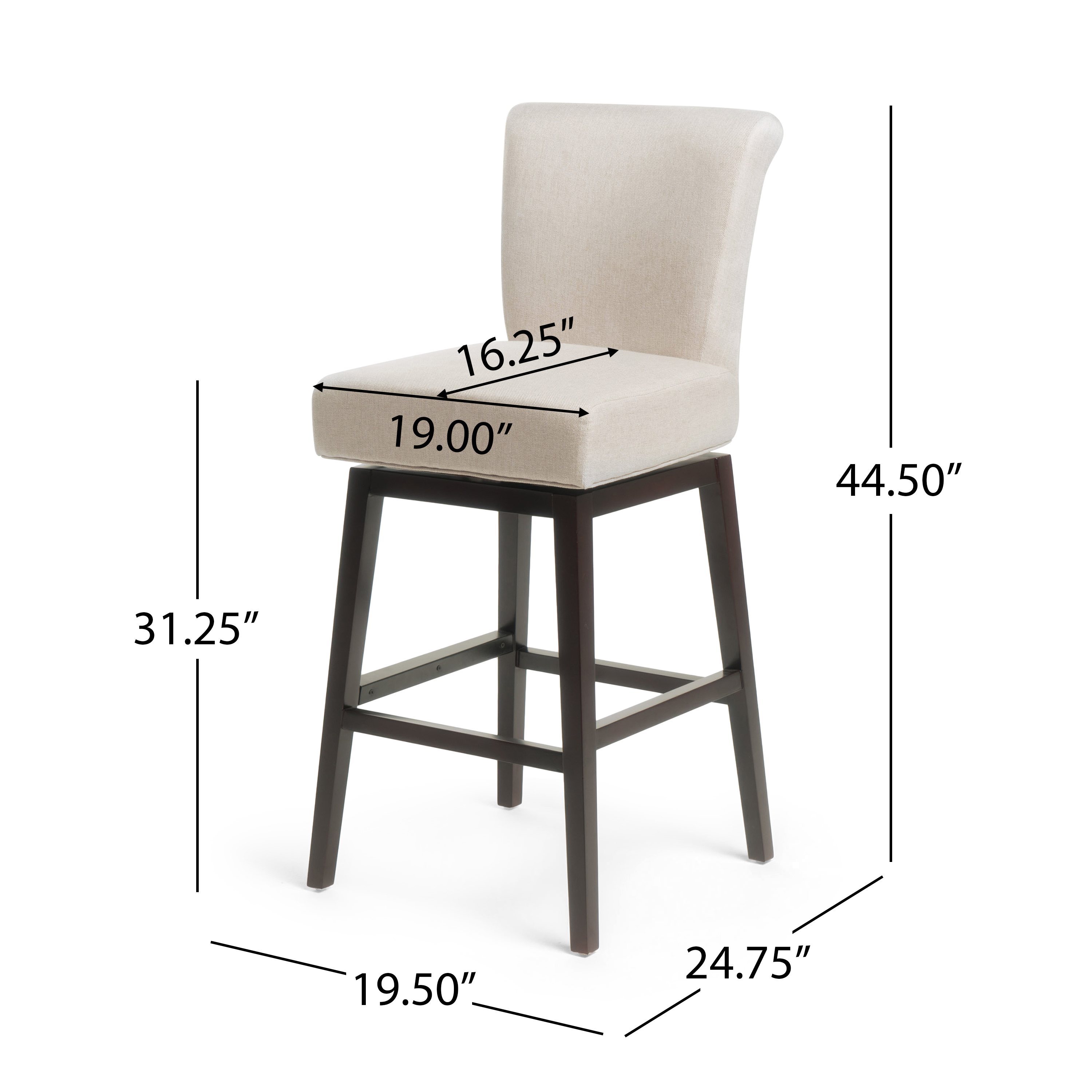 SWIVEL BAR STOOL