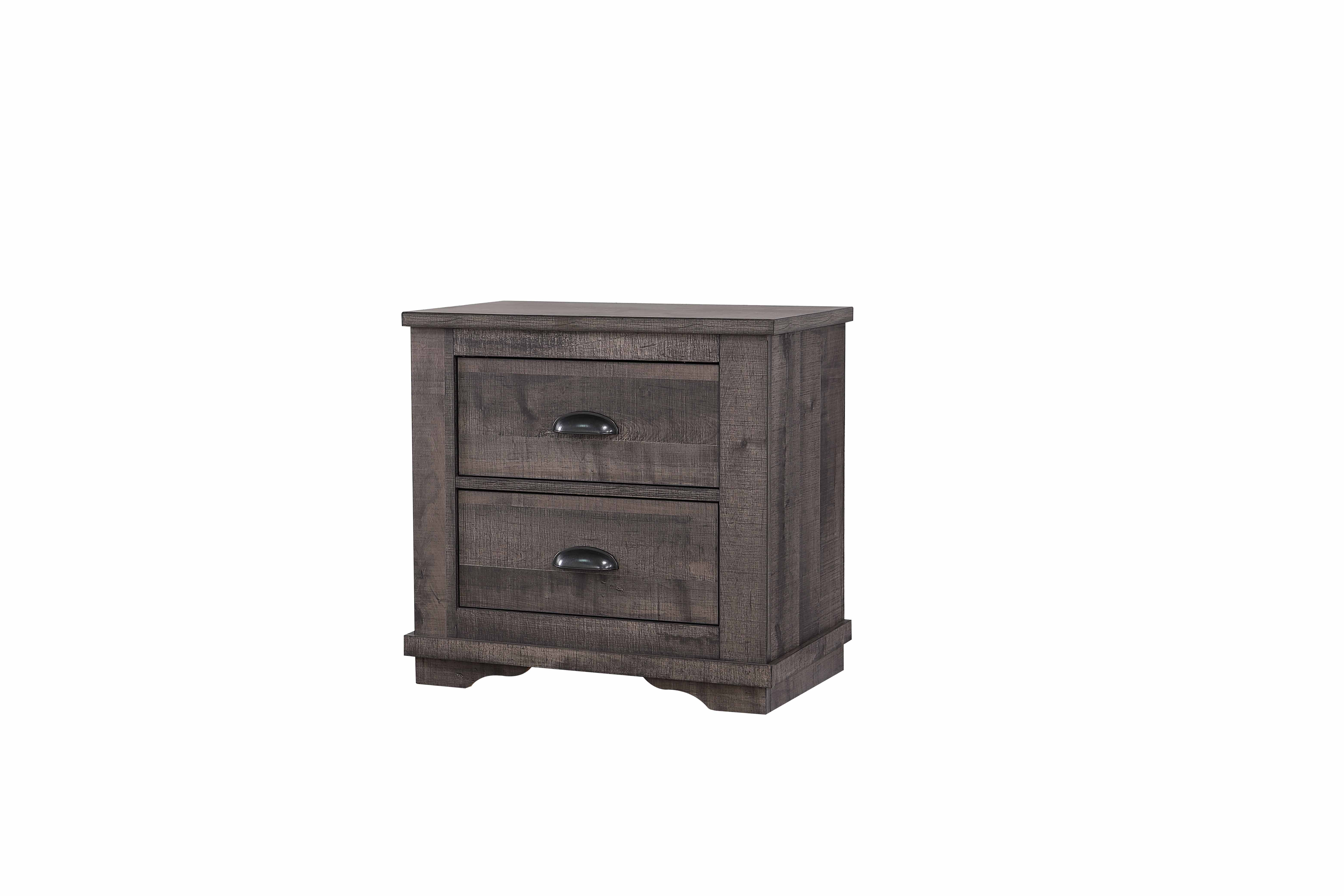 Coralee - Nightstand - Dark Brown