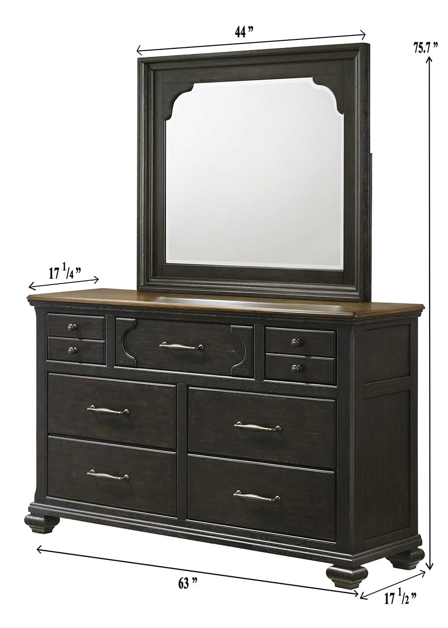 Hamilton - Dresser - Black