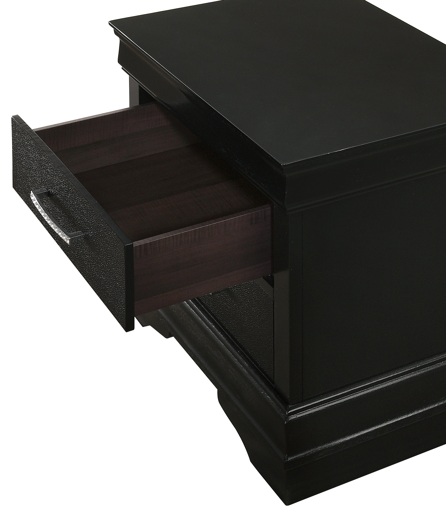 Amalia - Nightstand - Black