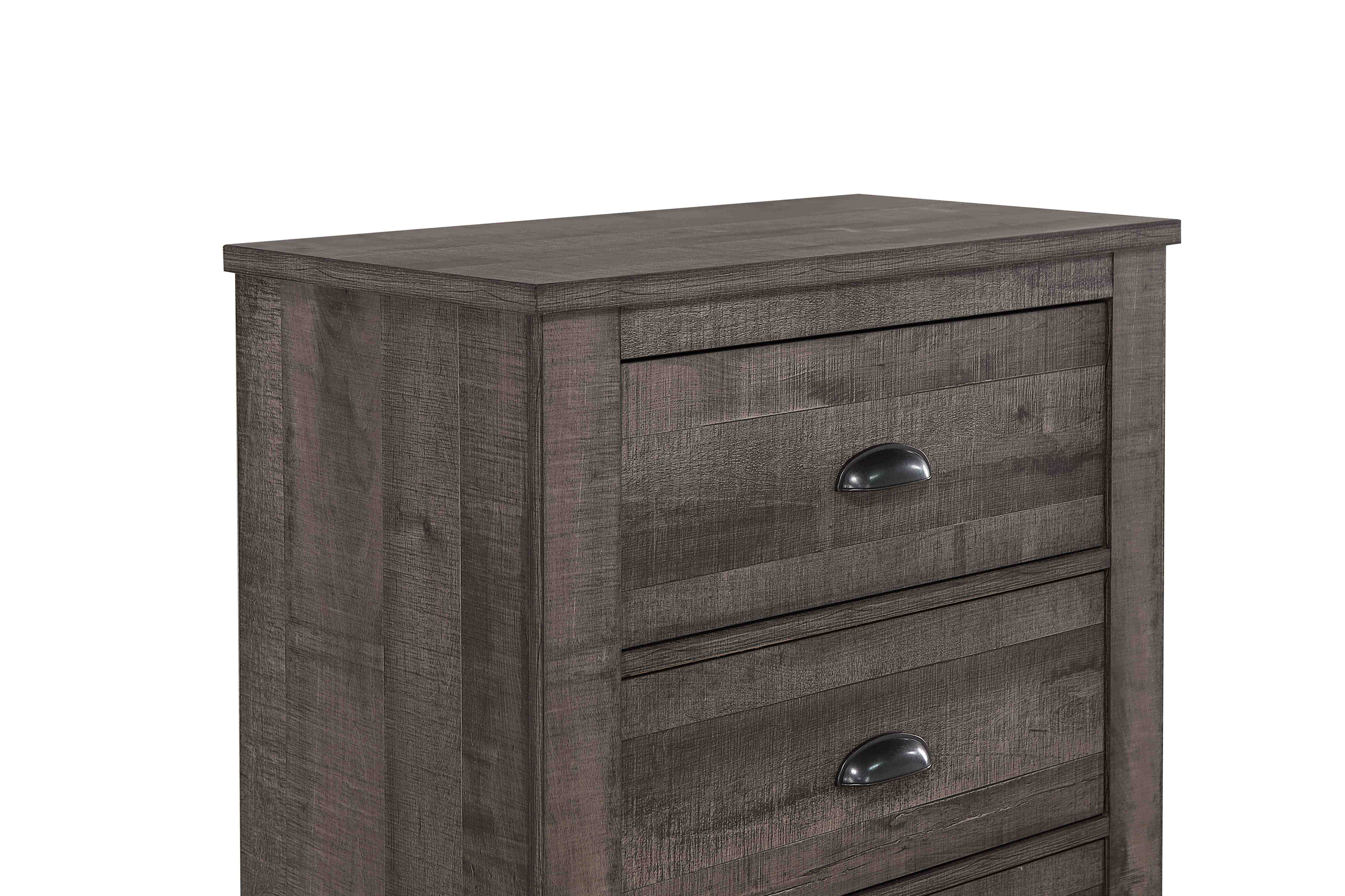 Coralee - Nightstand - Dark Brown