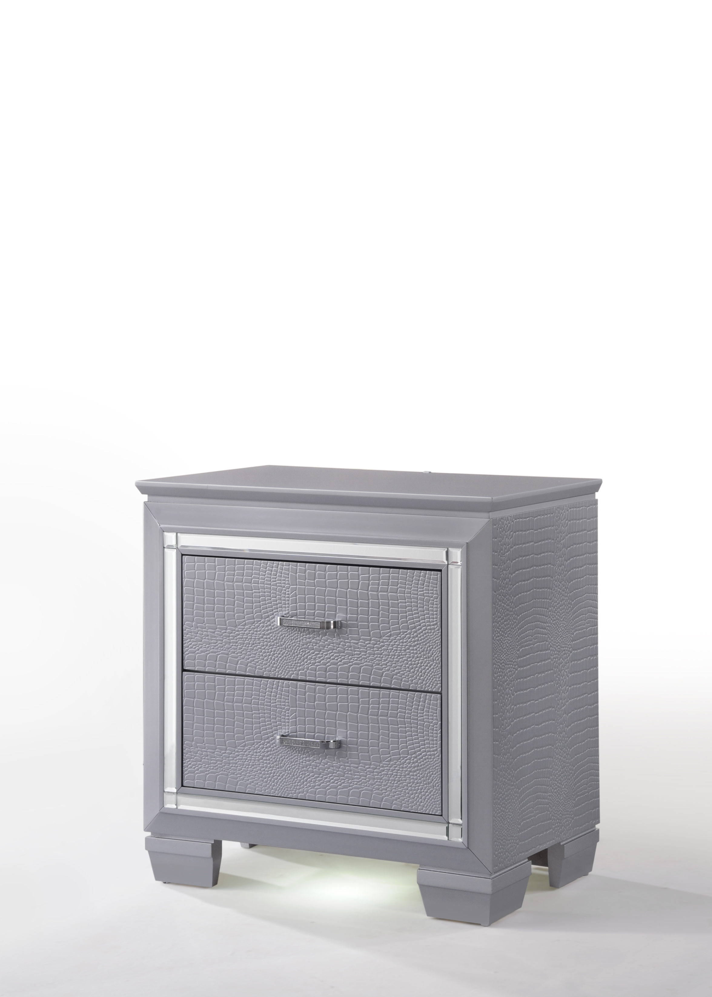 Lillian - Nightstand - Gray