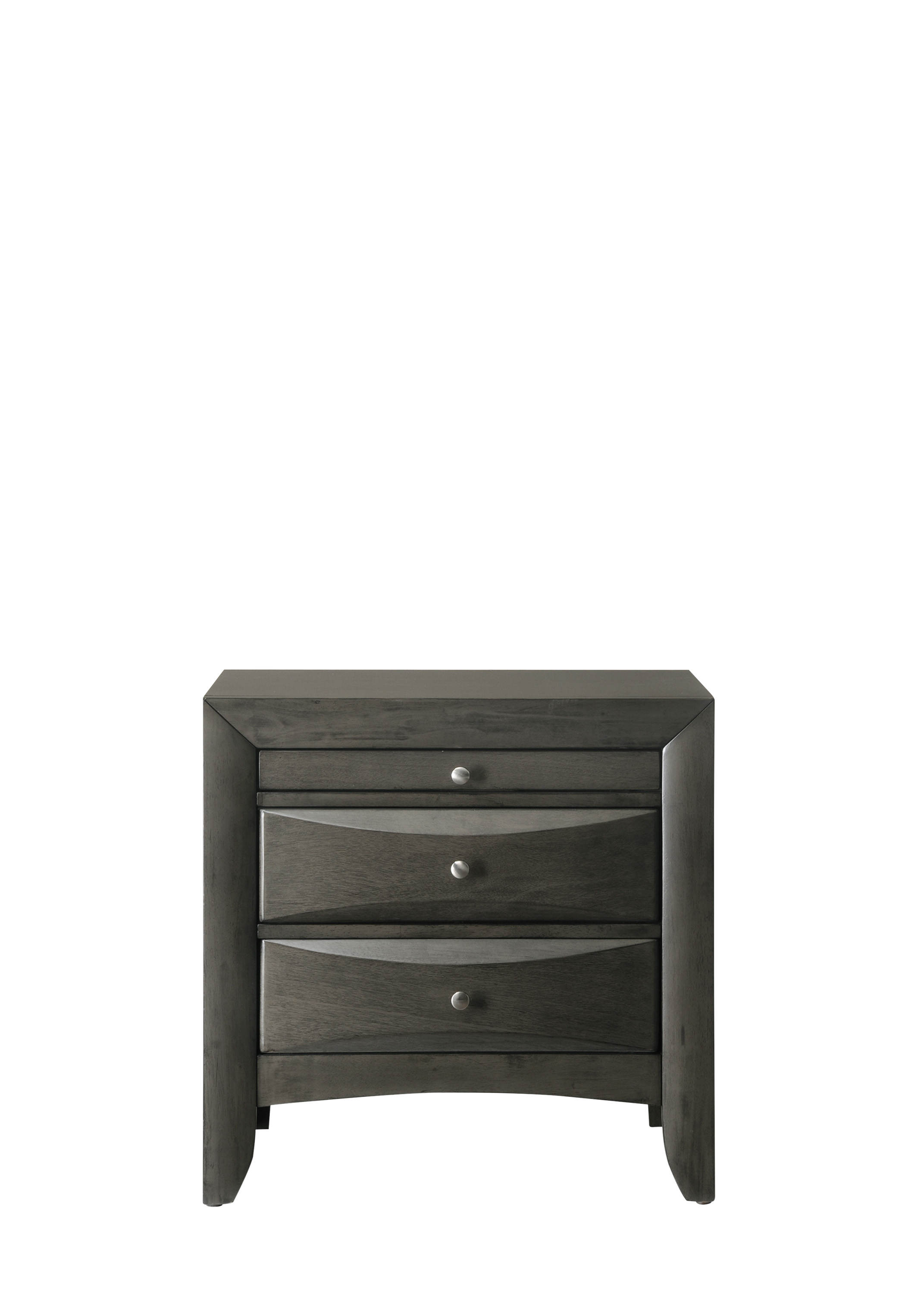 Emily - Nightstand - Gray