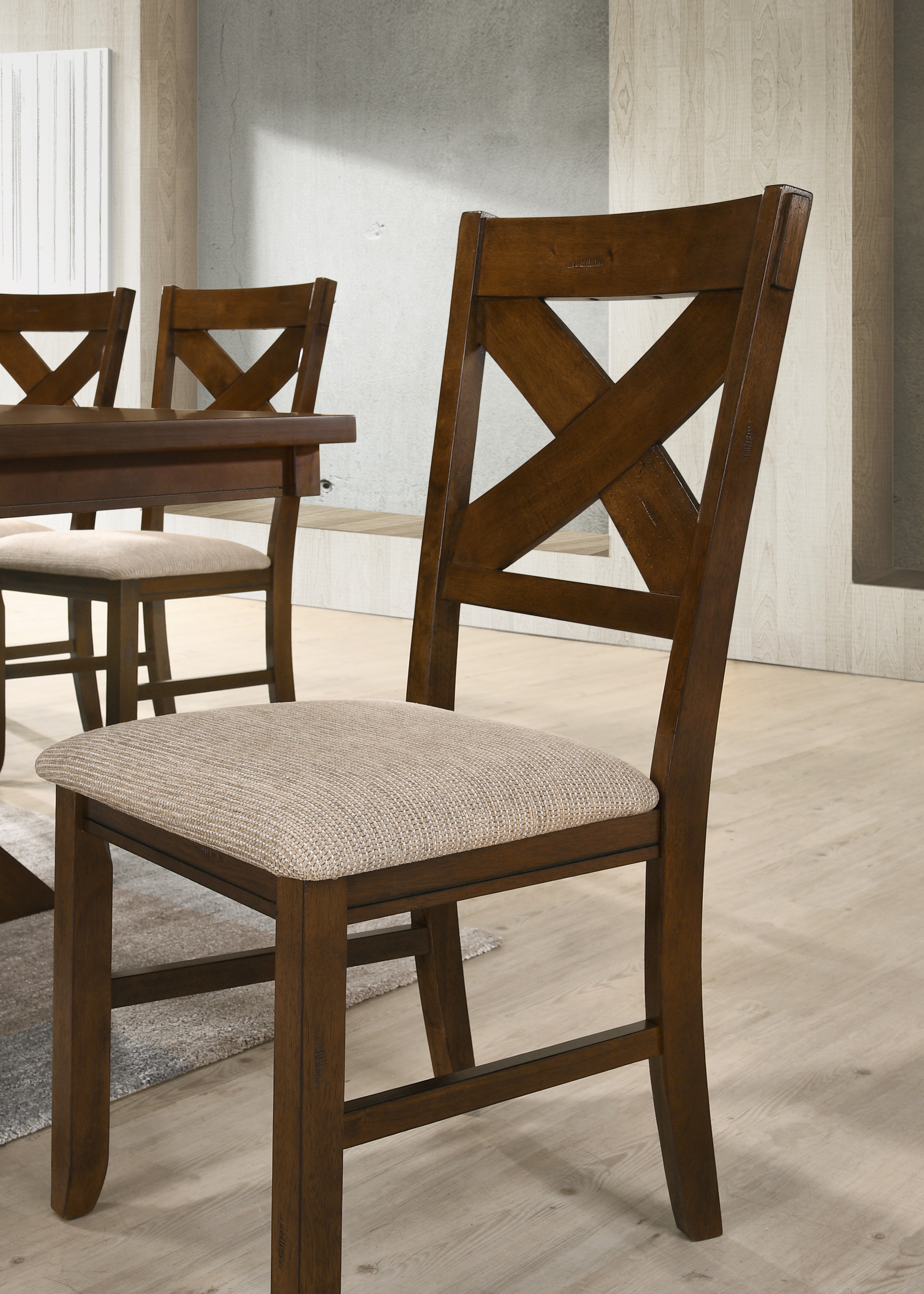 Karven Solid Wood Dining Chairs , Set of 2