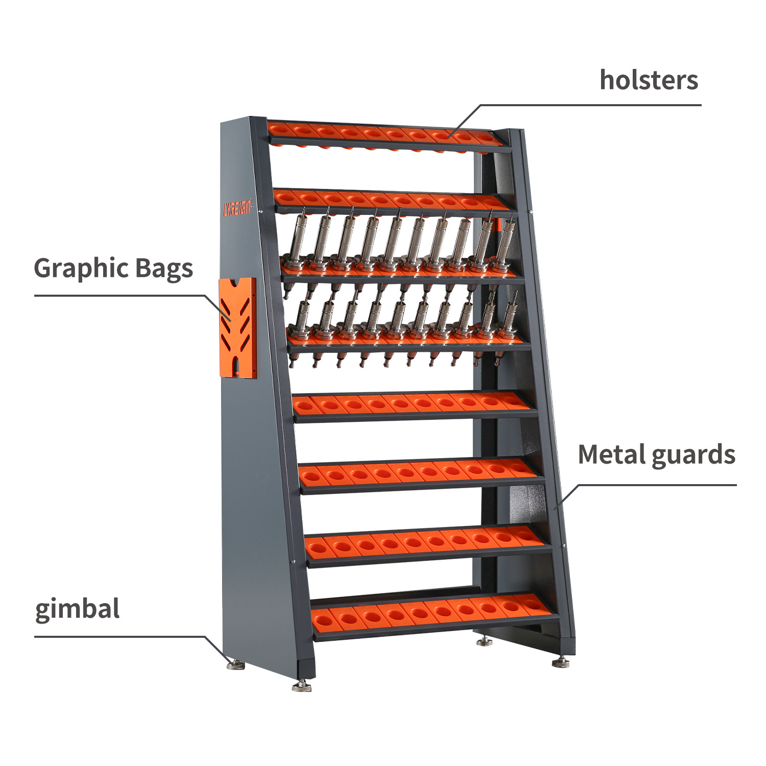 cnc tool rack multifunctional CNC tool holder CAT40 tool holder(Accessories)