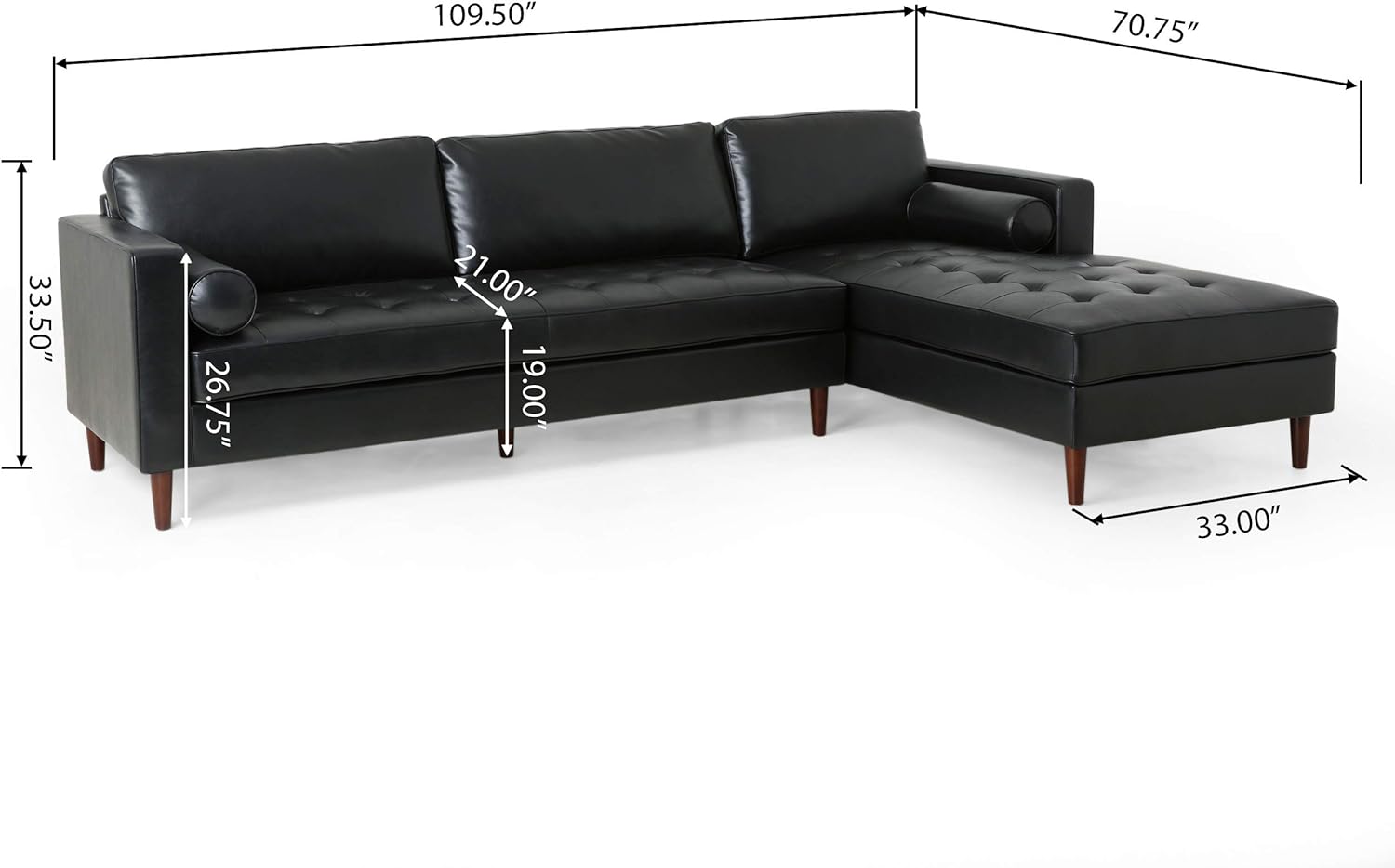 SECTIONAL-3 SEATER SOFA