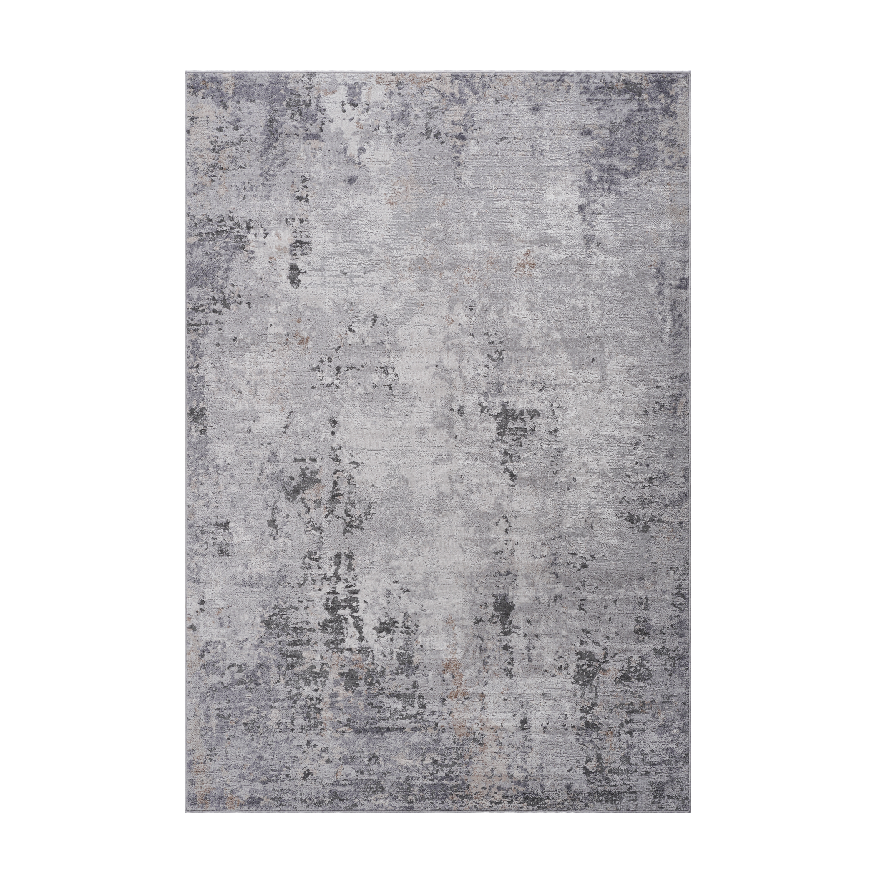 NAAR MARFI Collection 5X7 Ivory/Sand/Abstract Non-Shedding Living Room Bedroom Dining Home Office Stylish and Stain Resistant Area Rug