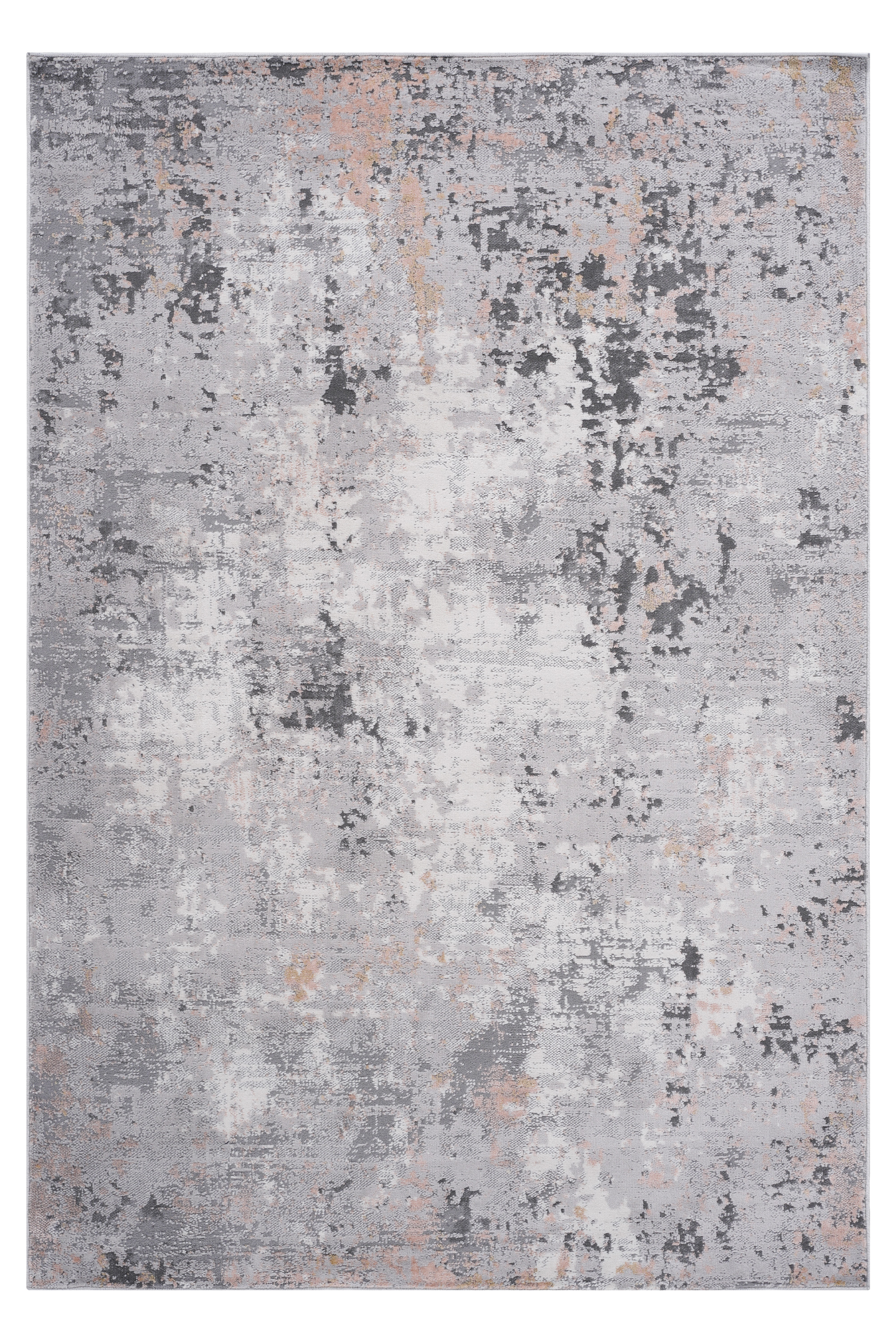 NAAR MARFI Collection 6X9 Grey/Multi/Abstract Non-Shedding Living Room Bedroom Dining Home Office Stylish and Stain Resistant Area Rug