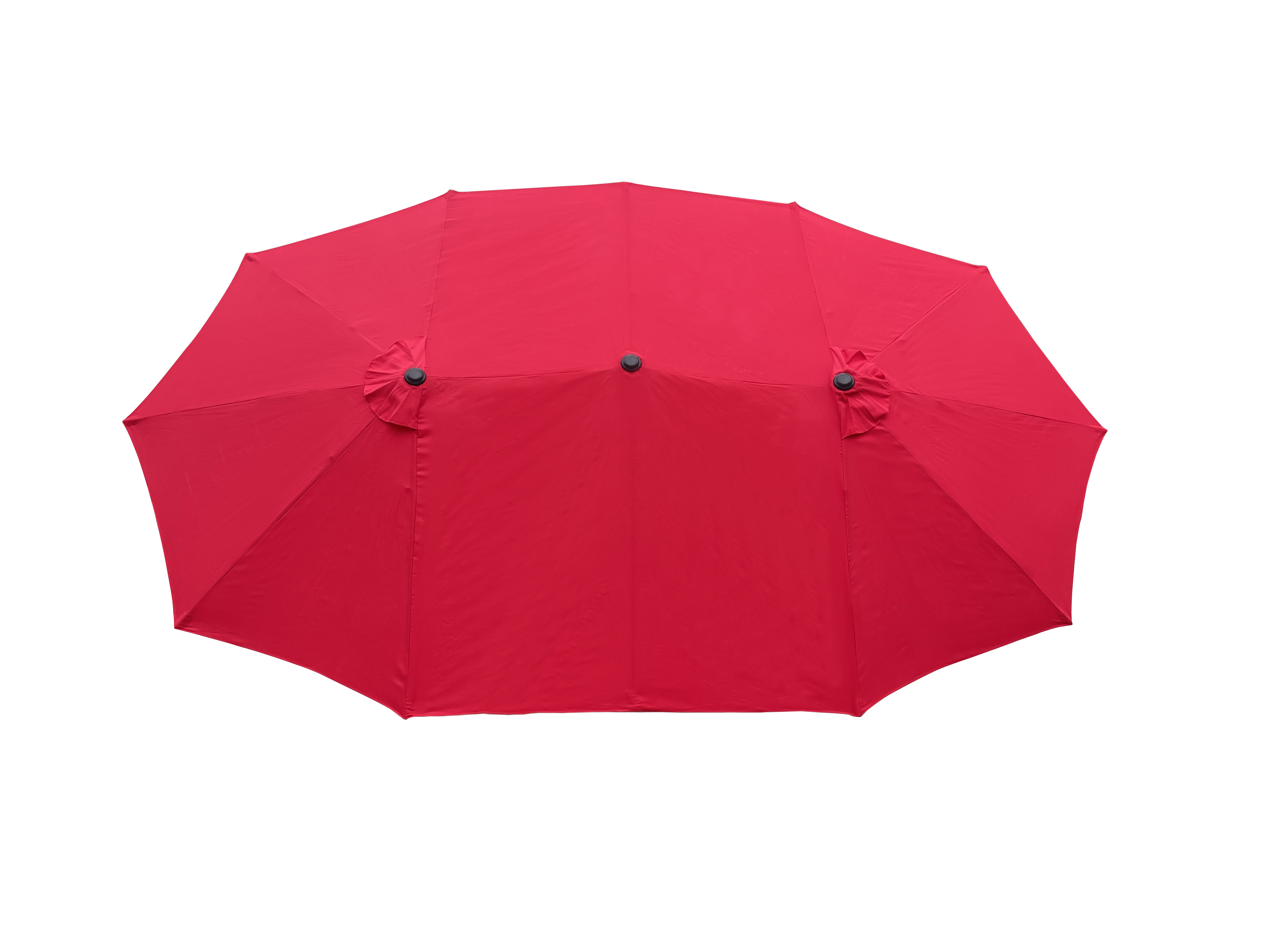 15Ftx9FtDouble-Sided Patio Umbrella Outdoor Market Table Garden Extra Large Waterproof Twin Umbrellas with Crank and Wind Vents for Garden Deck Backyard Pool Shade Outside Deck Swimming Pool